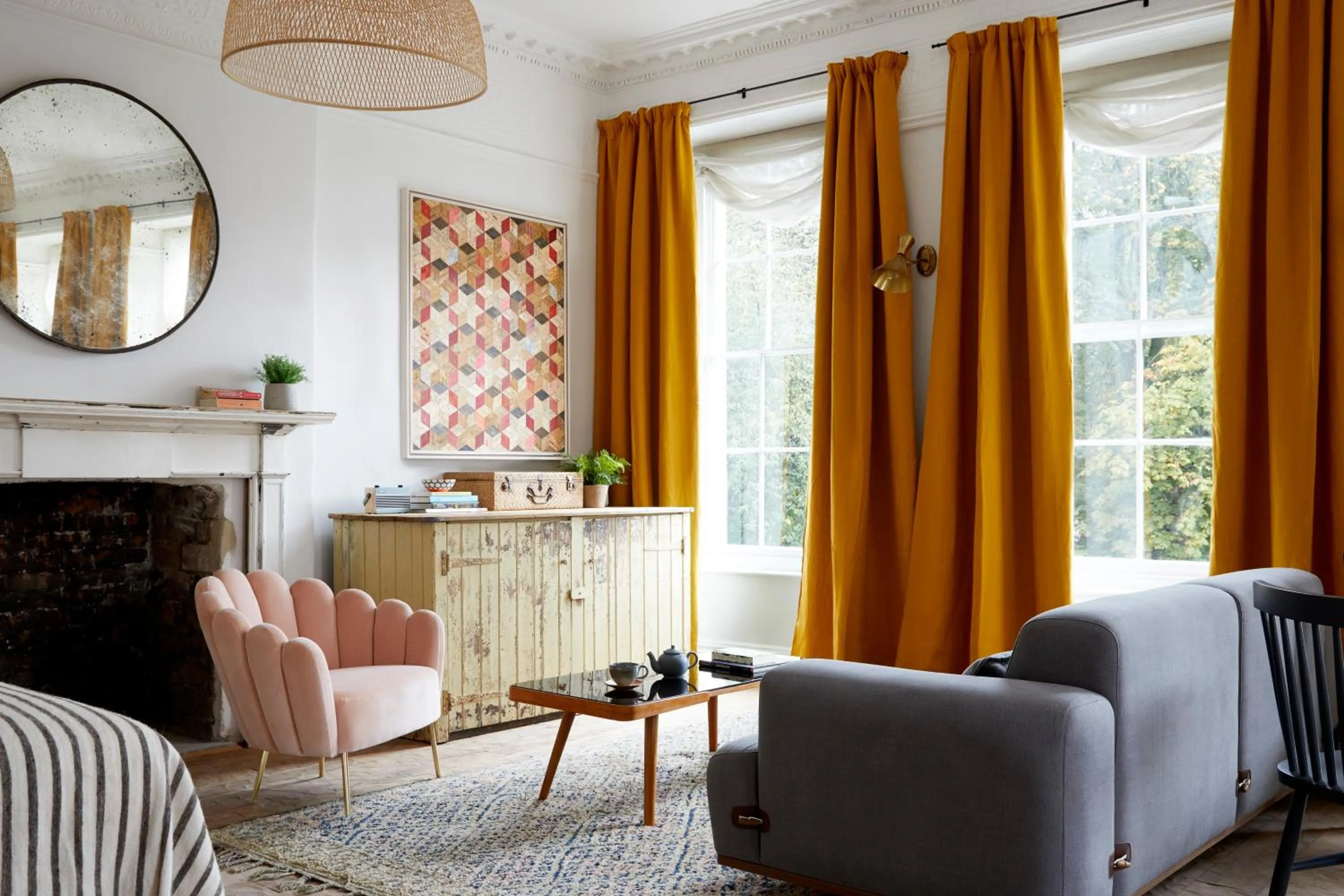 Living room in Artist Residence Bristol