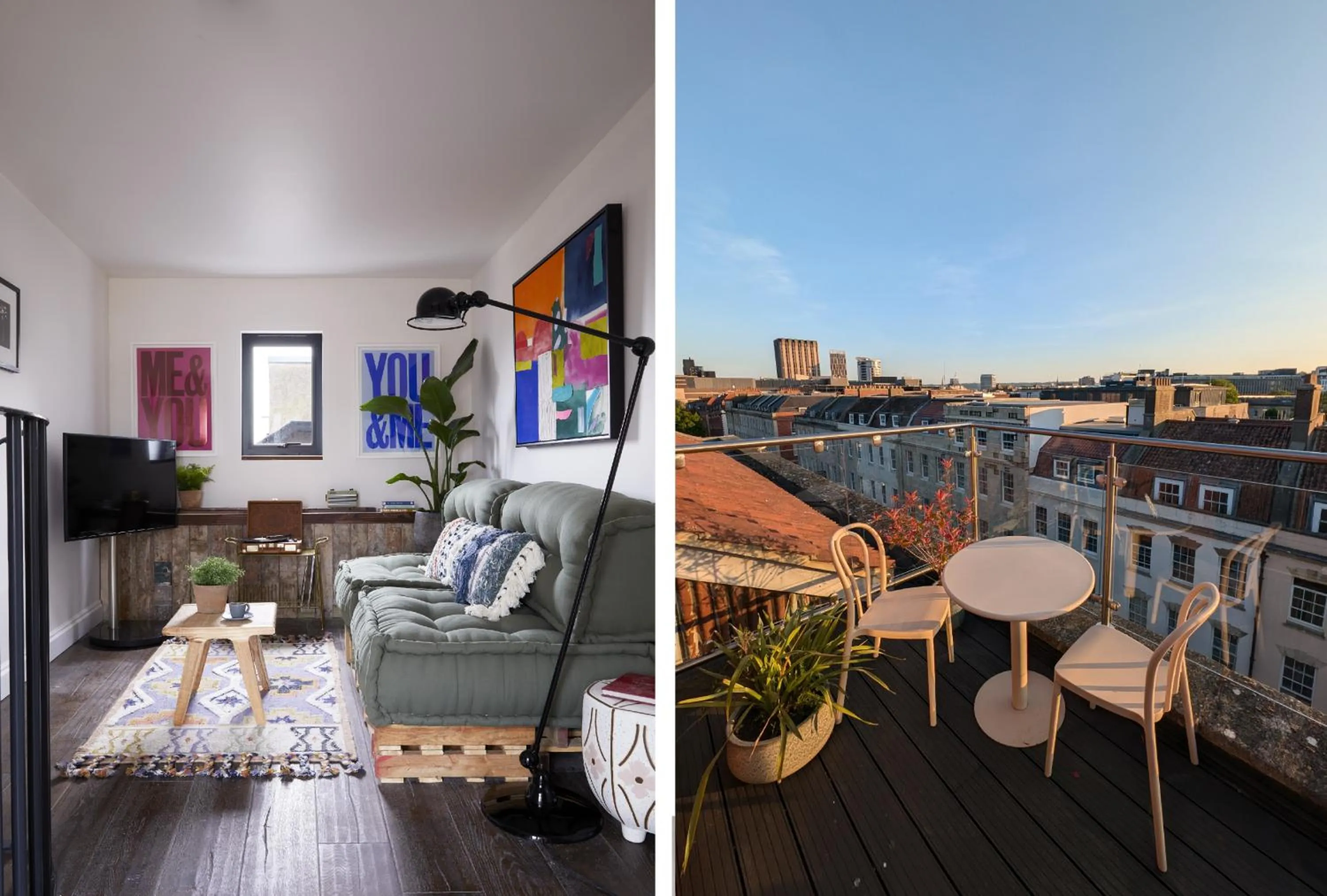 Patio in Artist Residence Bristol