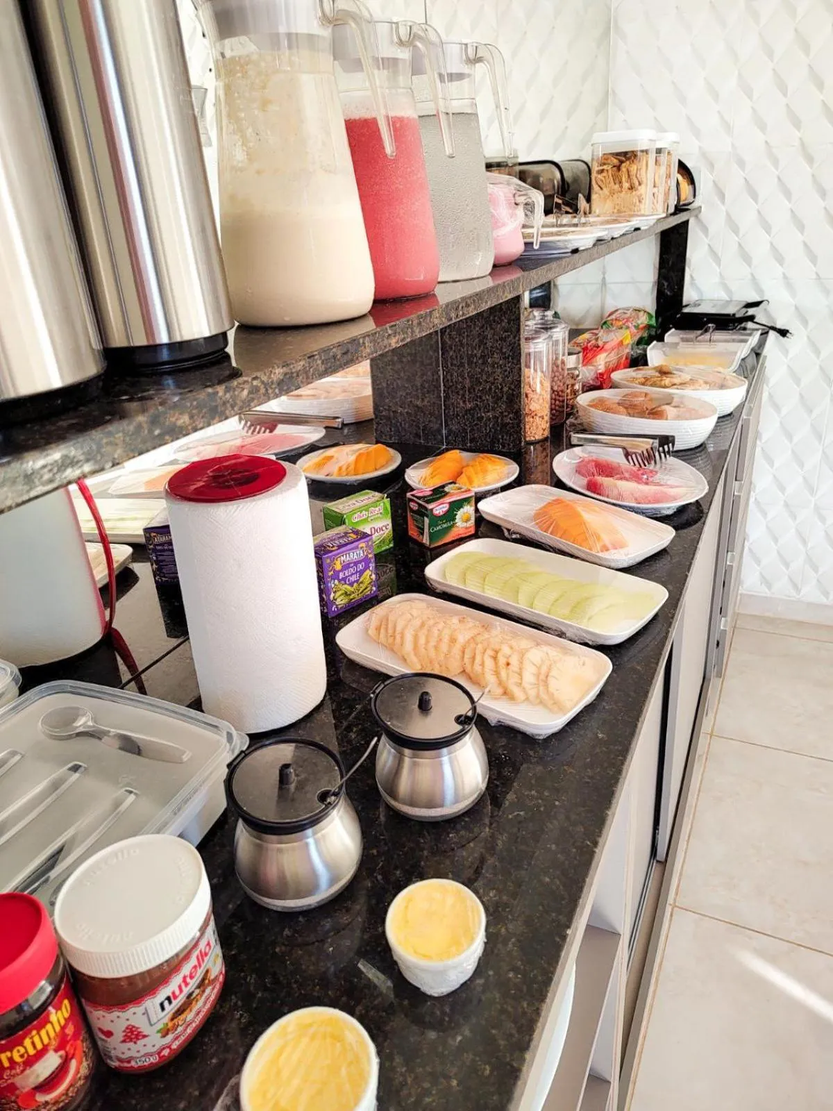Breakfast in Pousada do Alemão