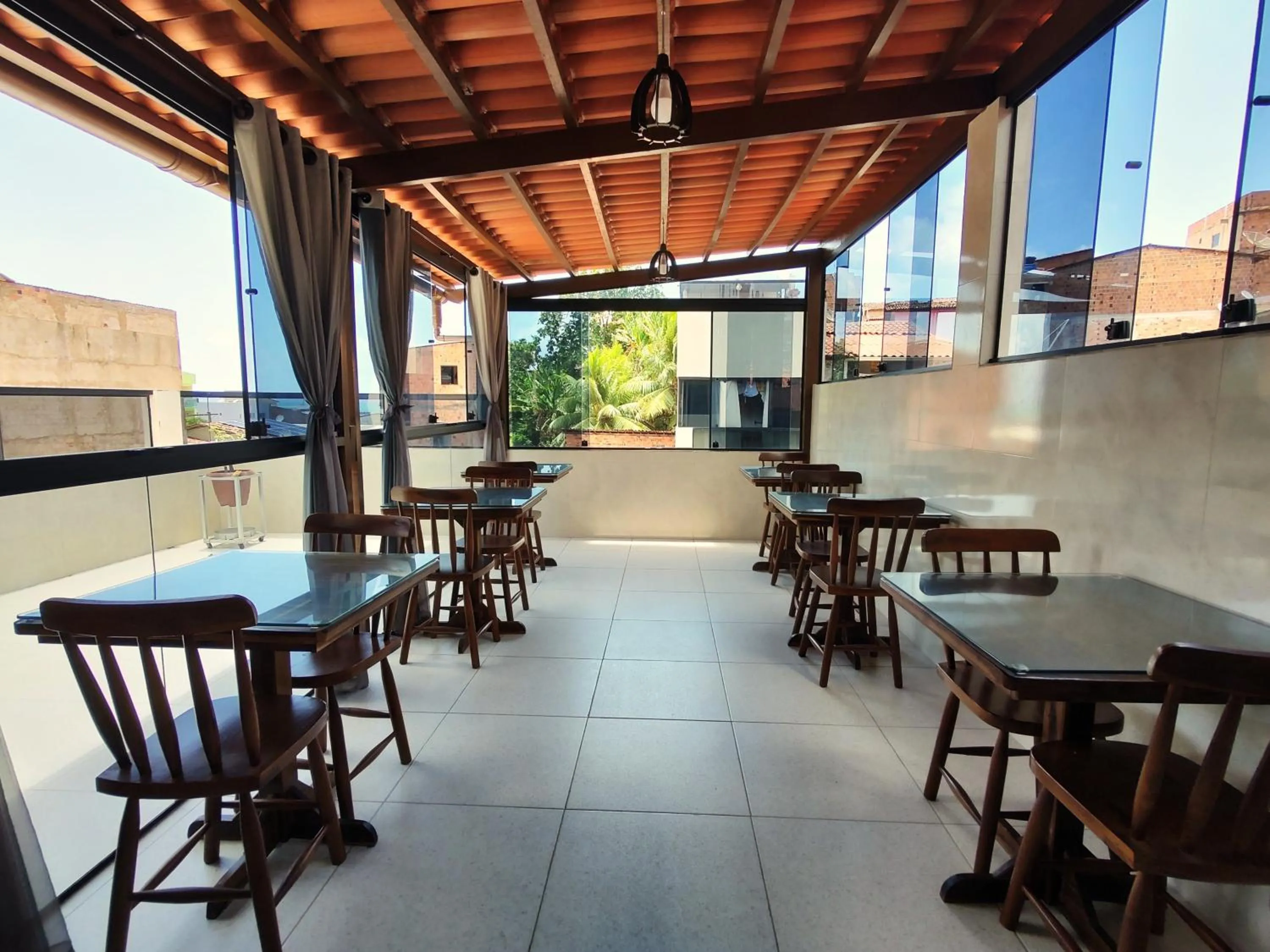 Dining area in Pousada do Alemão