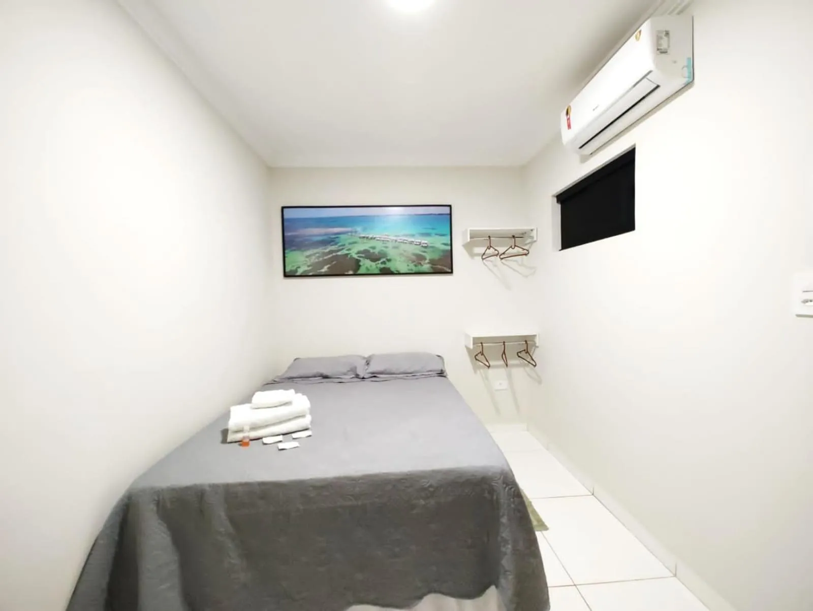 Bed in Pousada do Alemão