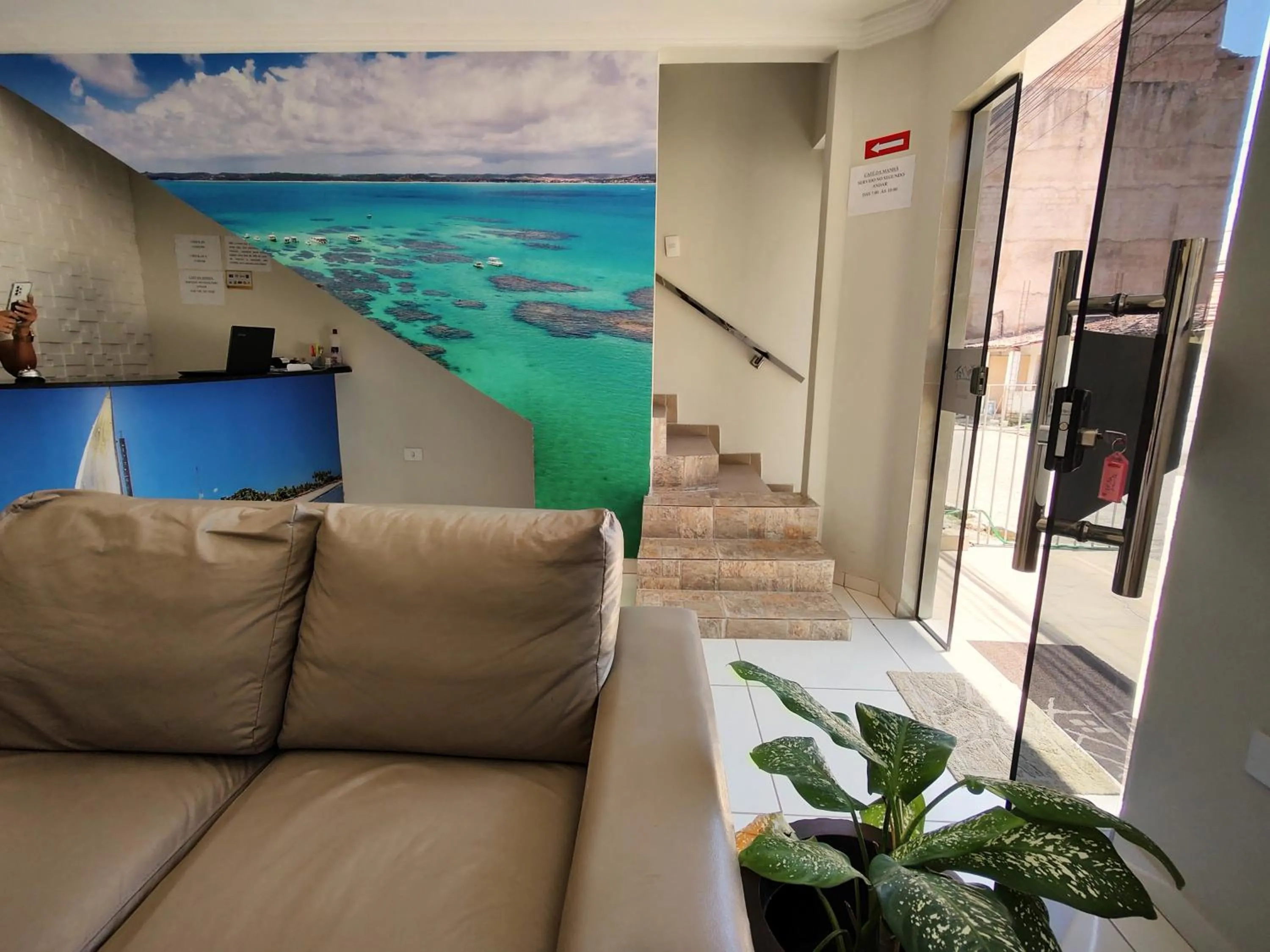 Living room in Pousada do Alemão