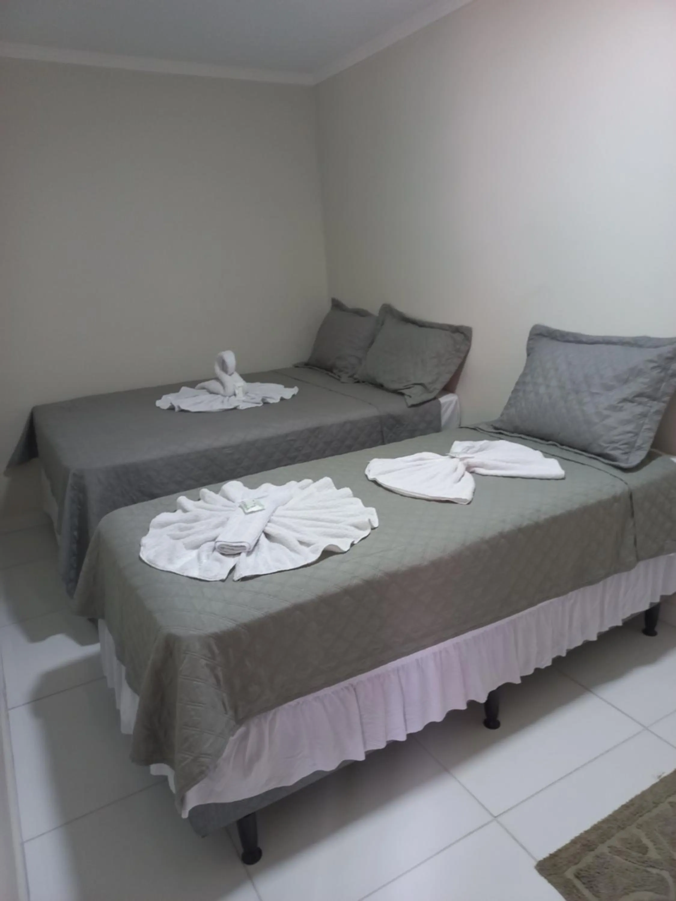 Bed in Pousada do Alemão