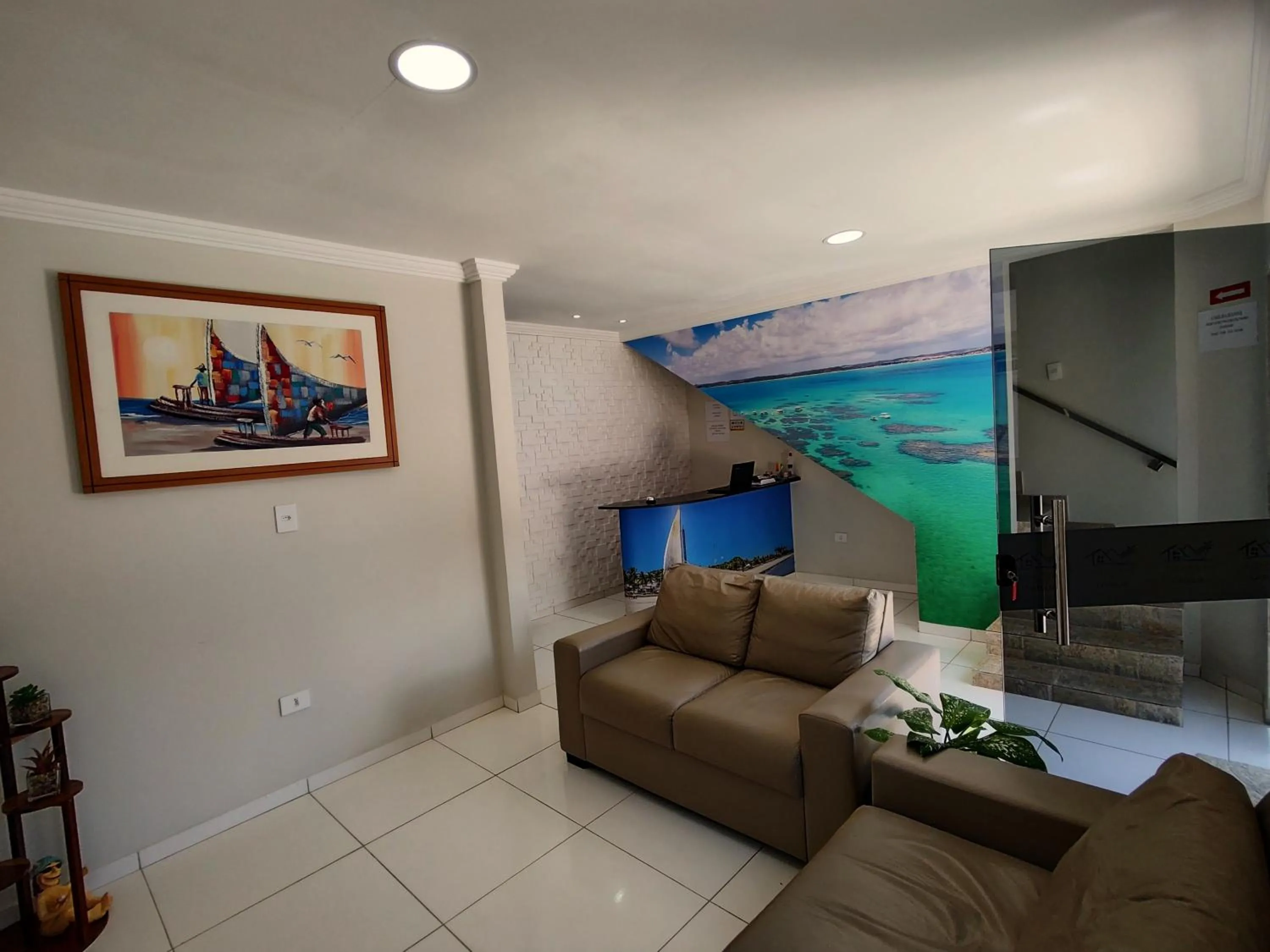 Living room in Pousada do Alemão