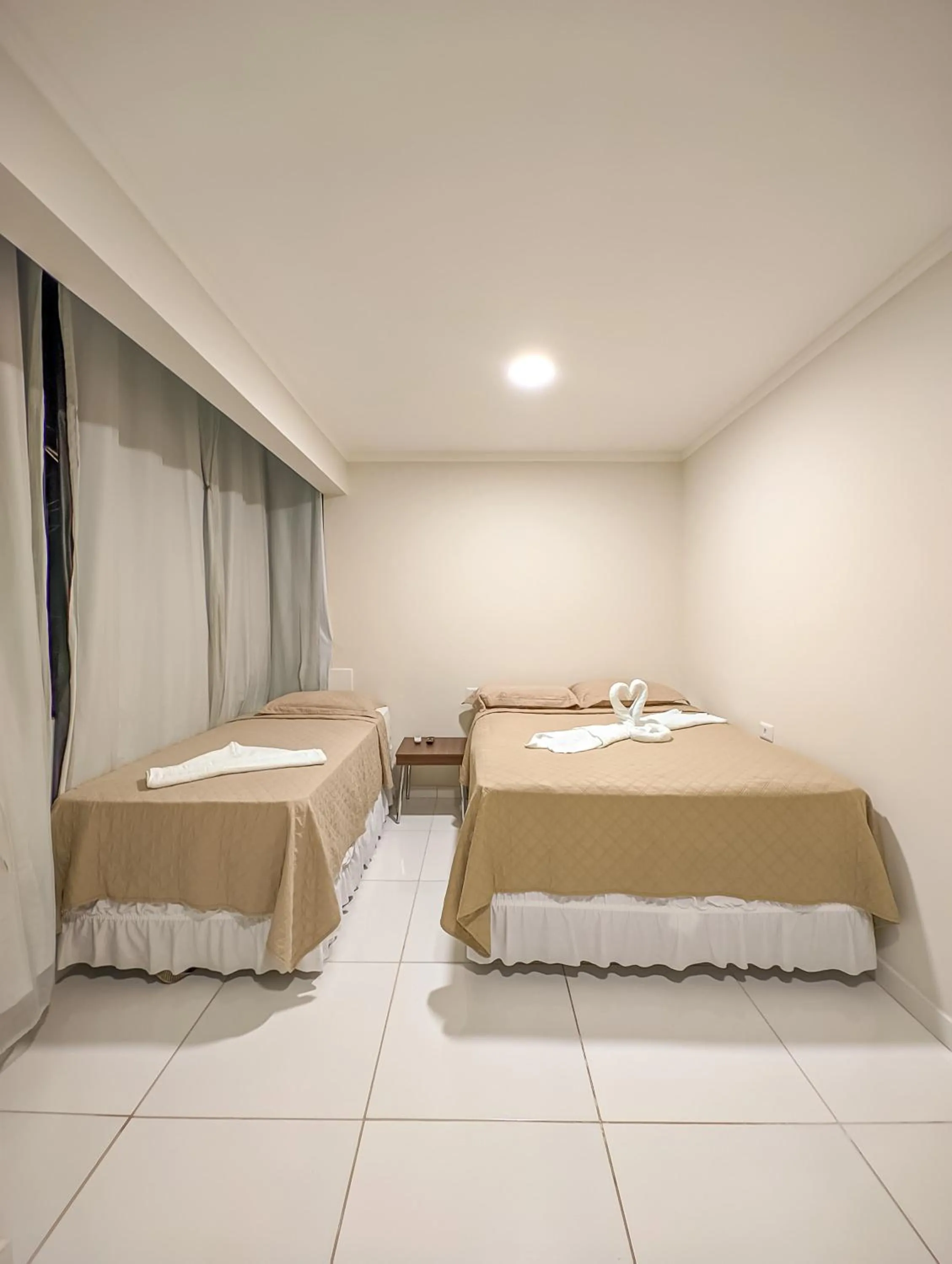 Bed in Pousada do Alemão