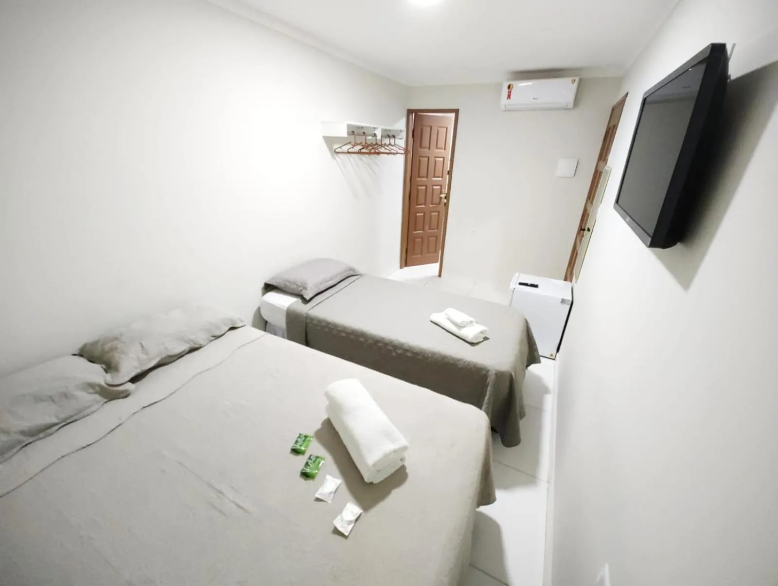Bed in Pousada do Alemão