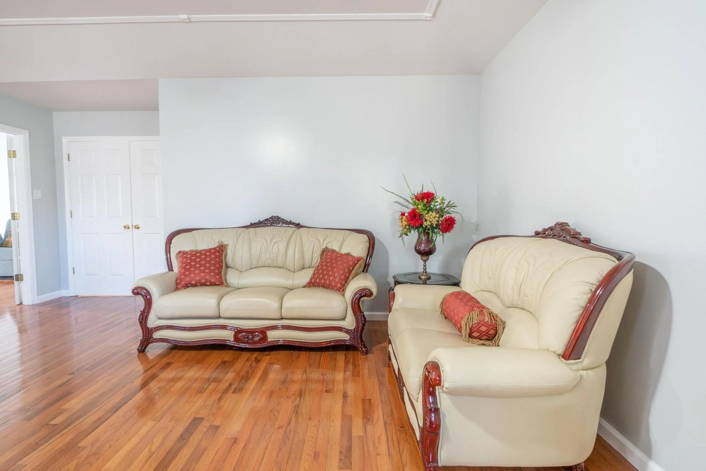 Seating area in Luxury Villa with Hot Tub, Two Fire Pits, King Bed Suite, Game Room & Fenced Yard