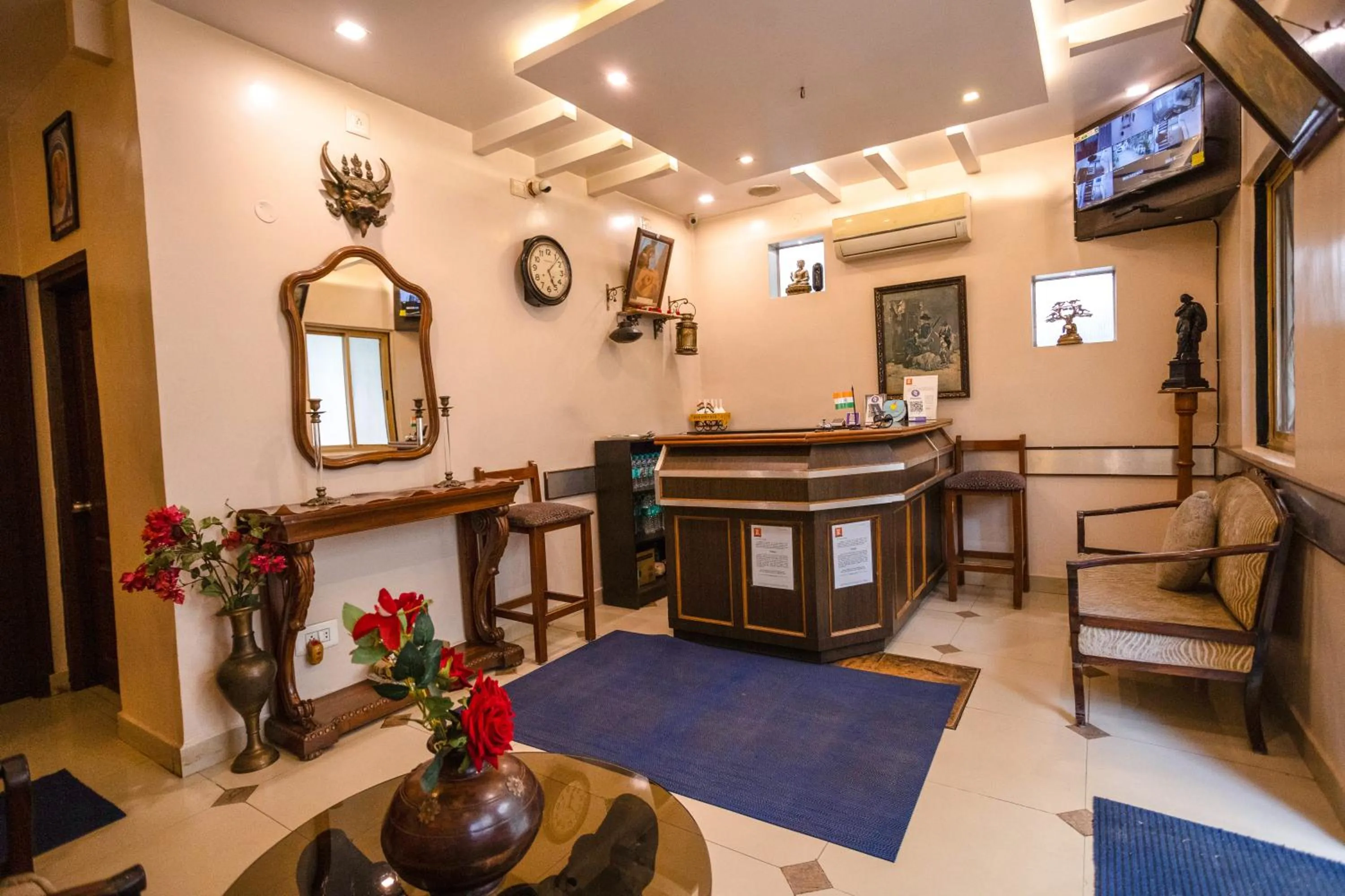 Lobby or reception in The Residency Marathahalli