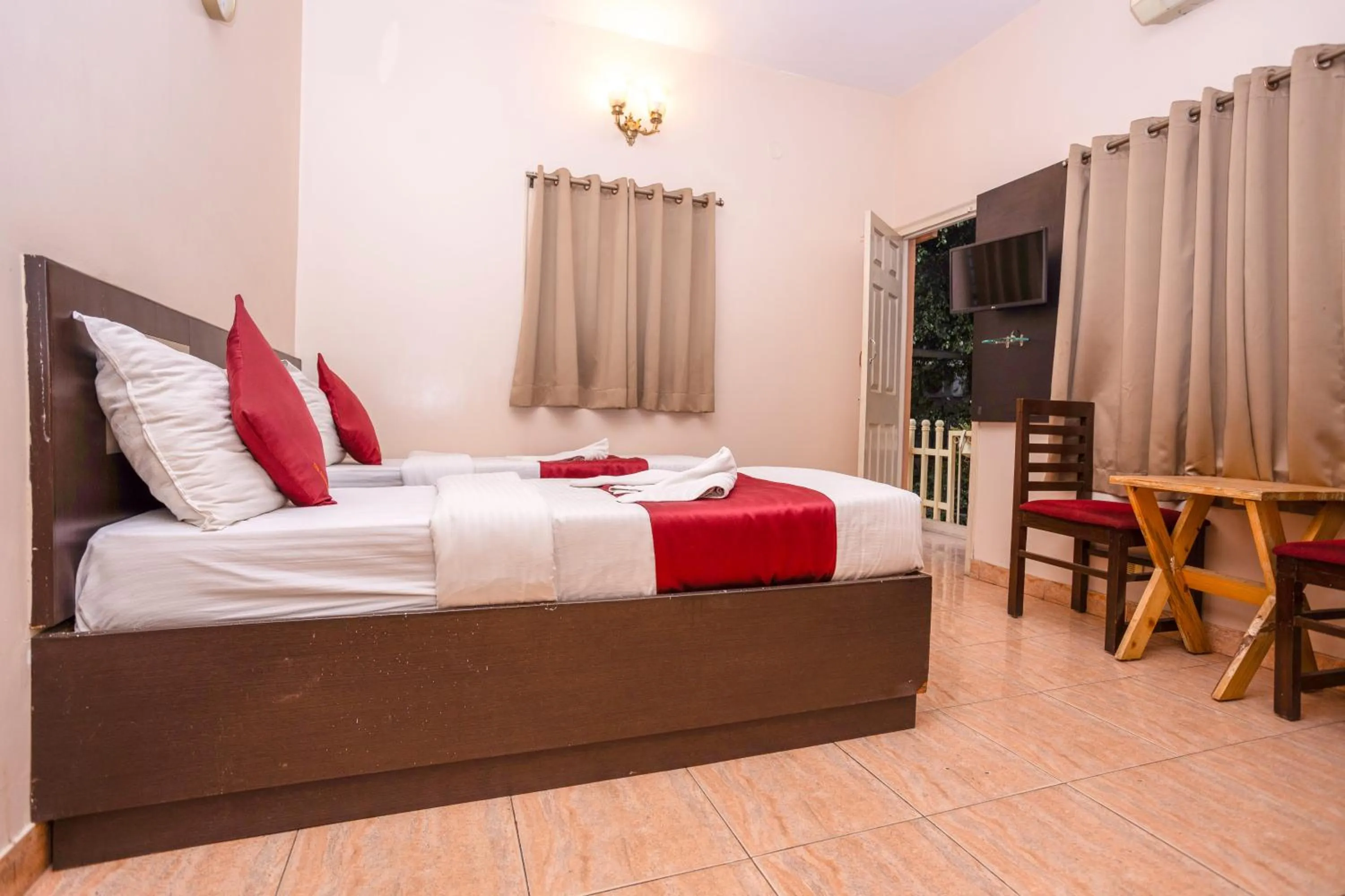 Bedroom, Bed in The Residency Marathahalli