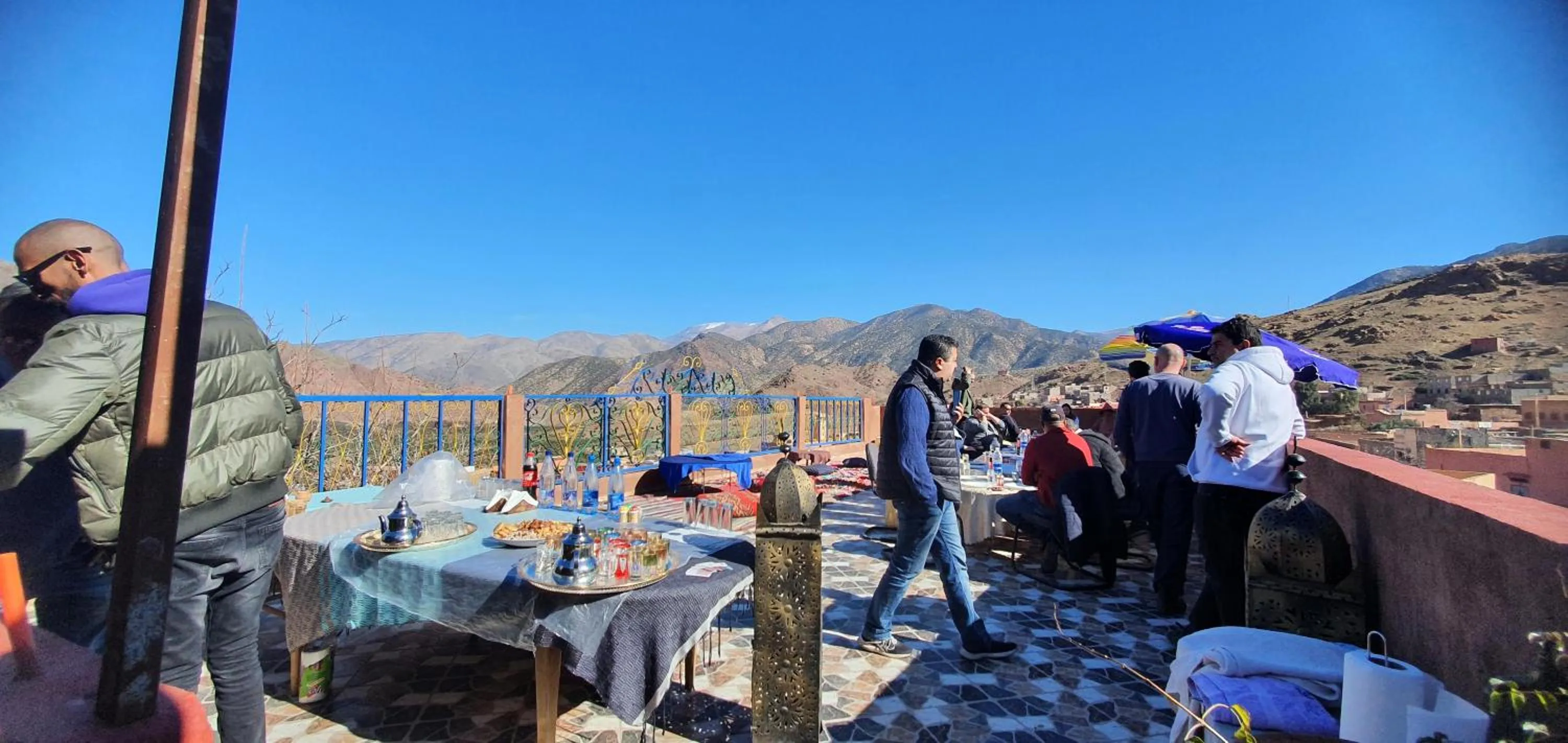 Balcony/Terrace in Chez Imnir