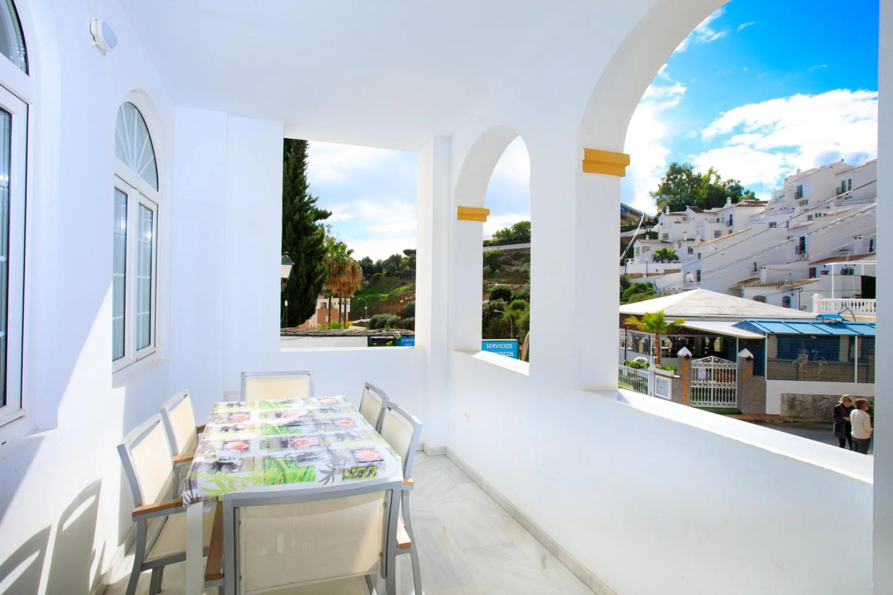 Balcony/Terrace in AT Almoraide Rooms Suites