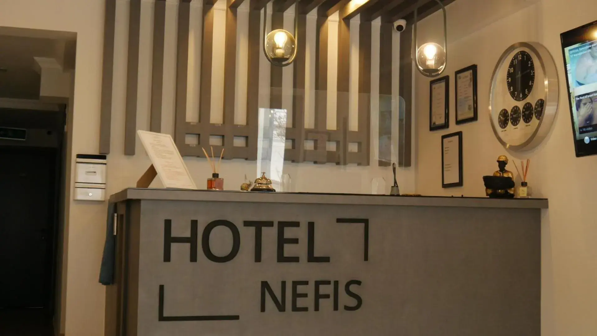 Lobby or reception in Nefis Hotel City Lobby or reception in Nefis Hotel City