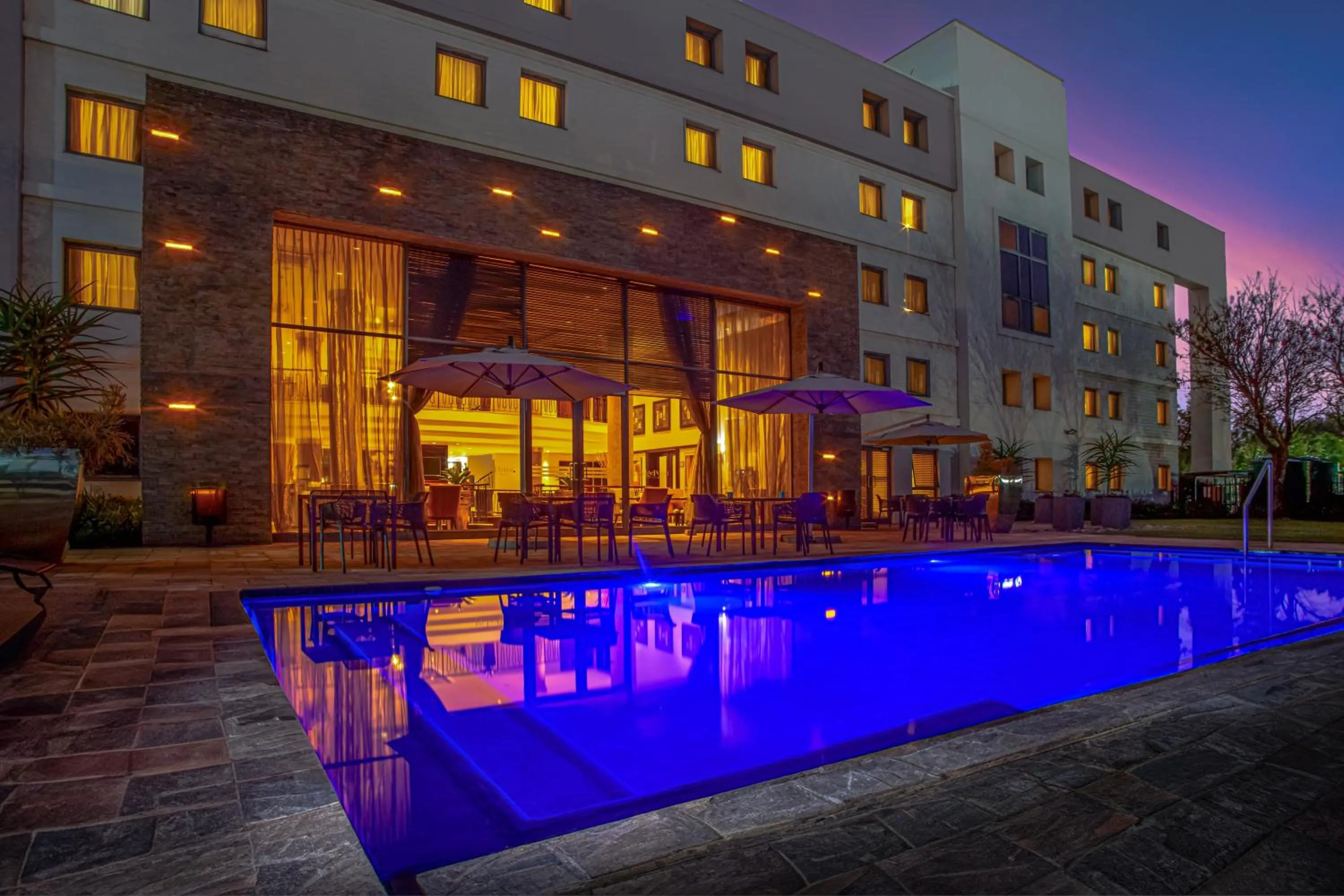 Property building in The RidgePoint Hotel