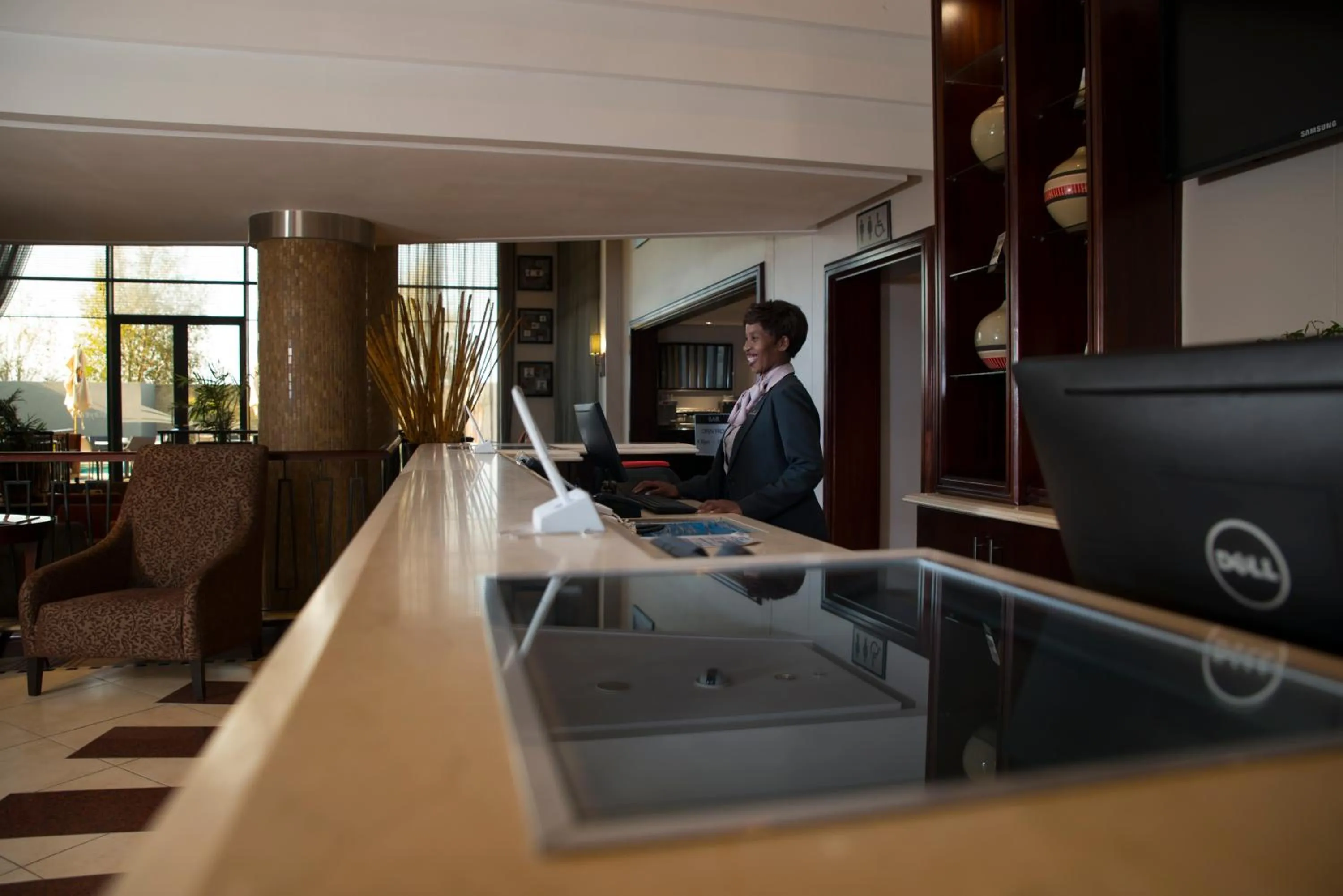 Lobby or reception in The RidgePoint Hotel