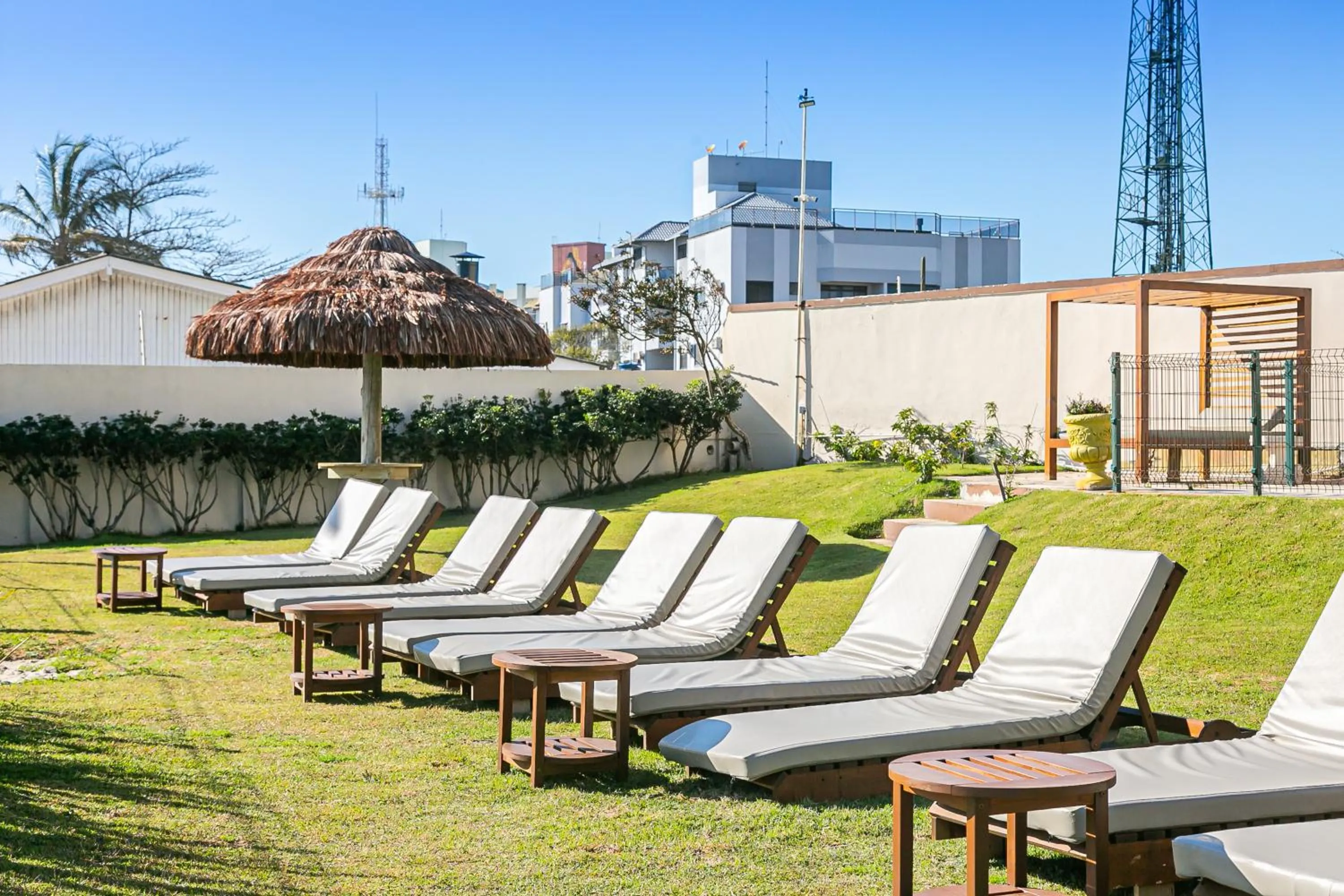 sunbed in Ingleses Palace Hotel