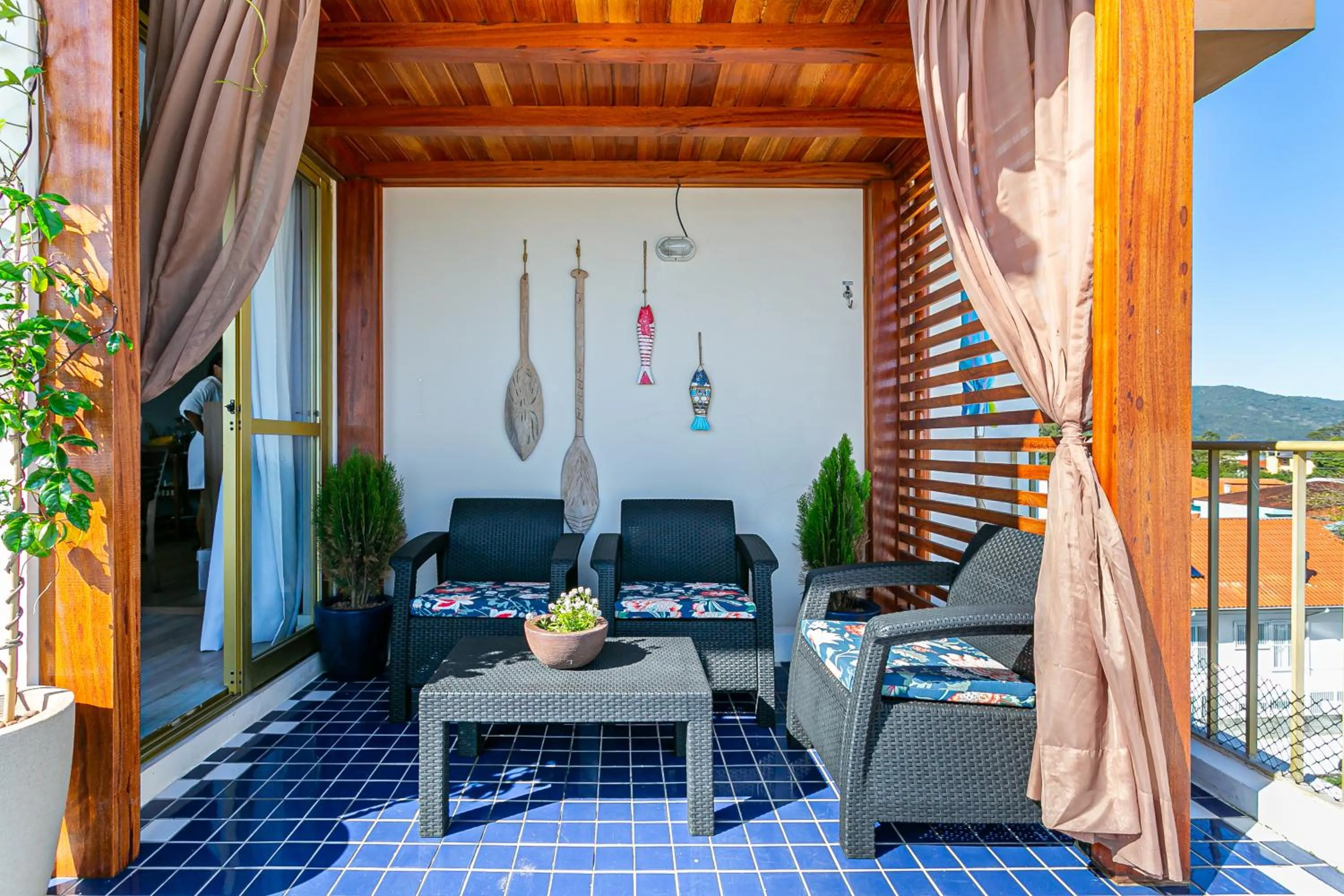 Patio in Ingleses Palace Hotel