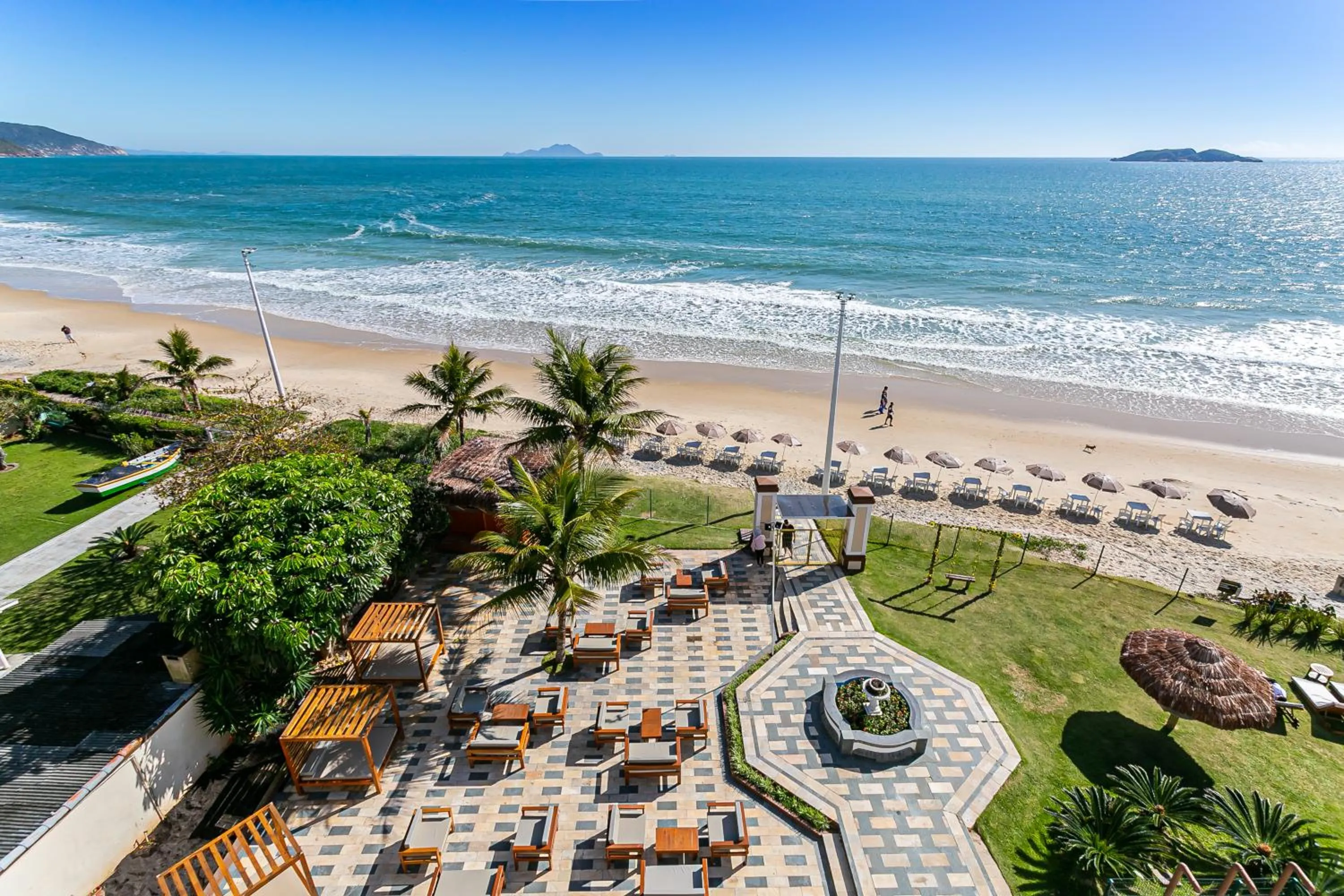 Beach in Ingleses Palace Hotel