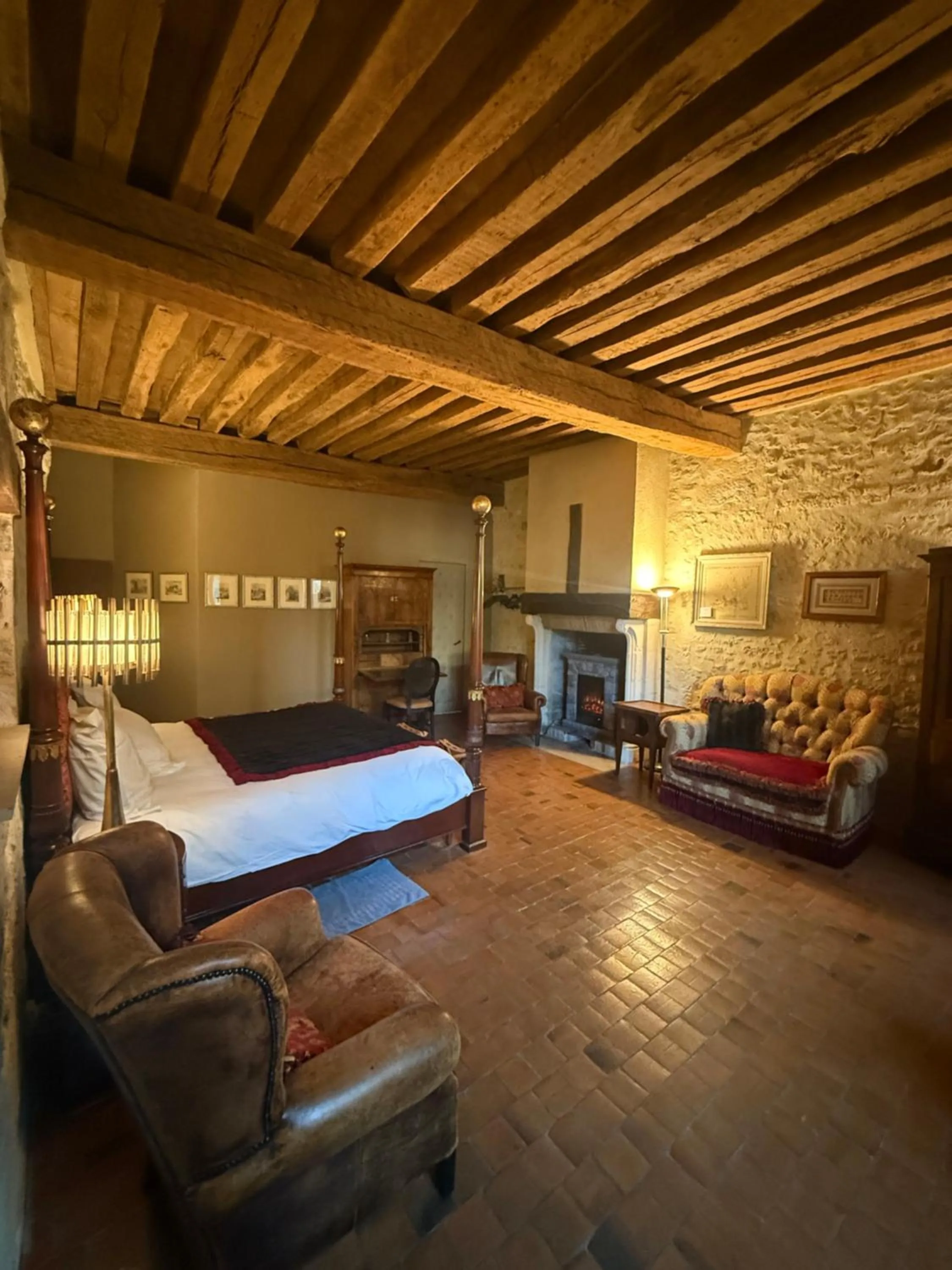 Photo of the whole room, Bed in Demeure des Vieux Bains