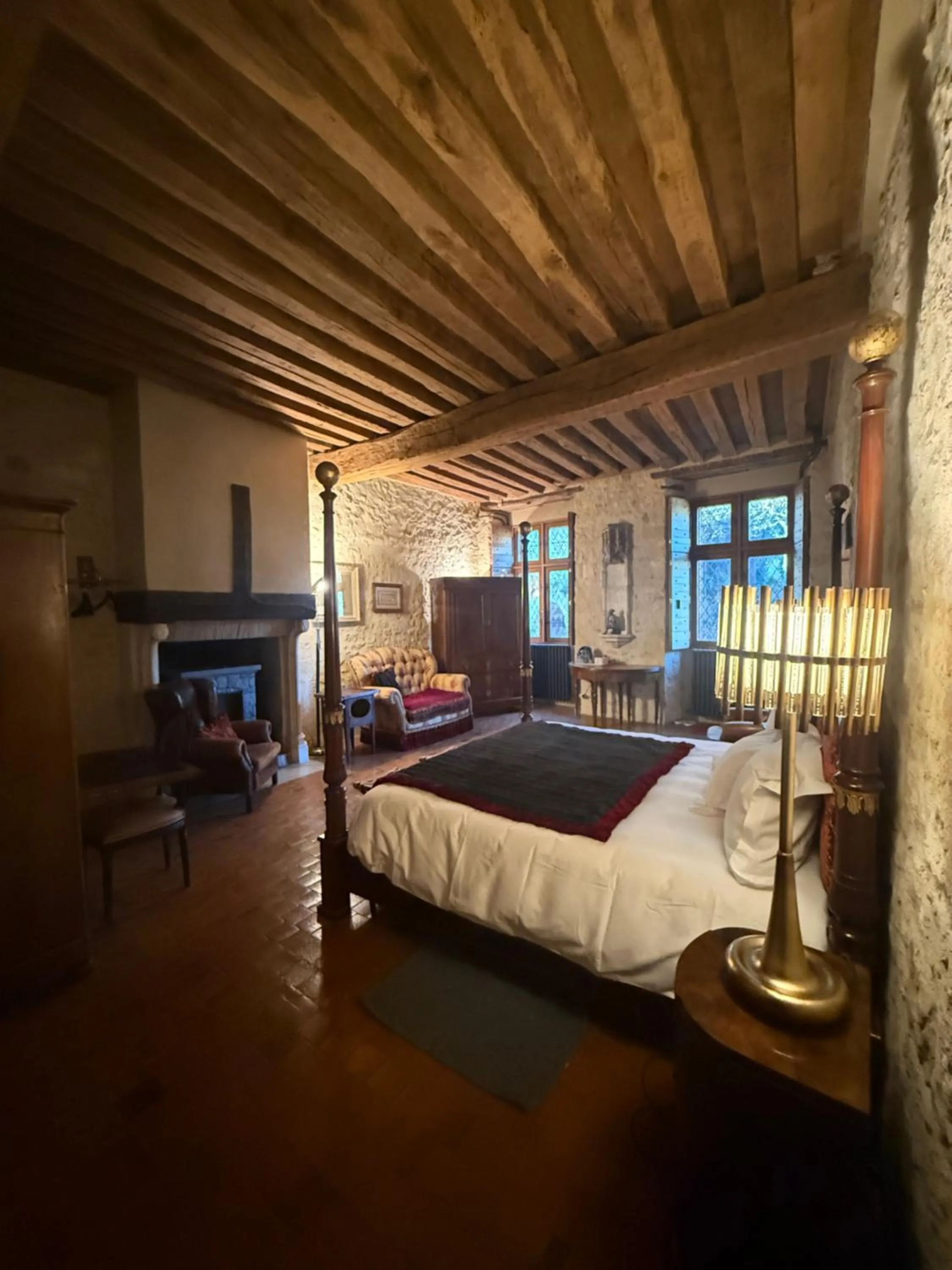 Photo of the whole room, Bed in Demeure des Vieux Bains