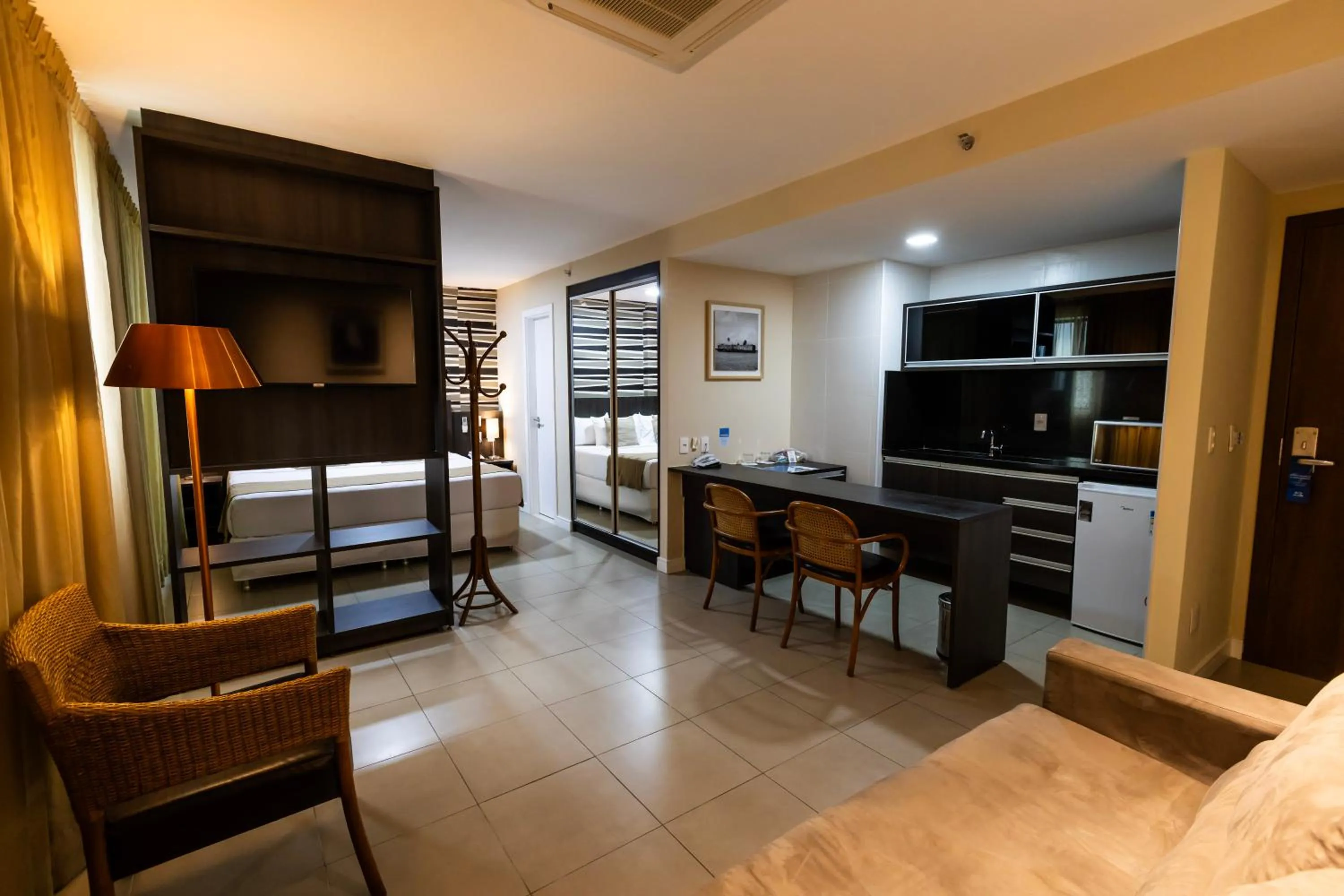 Bed in Mais Hotel Aeroporto Salvador