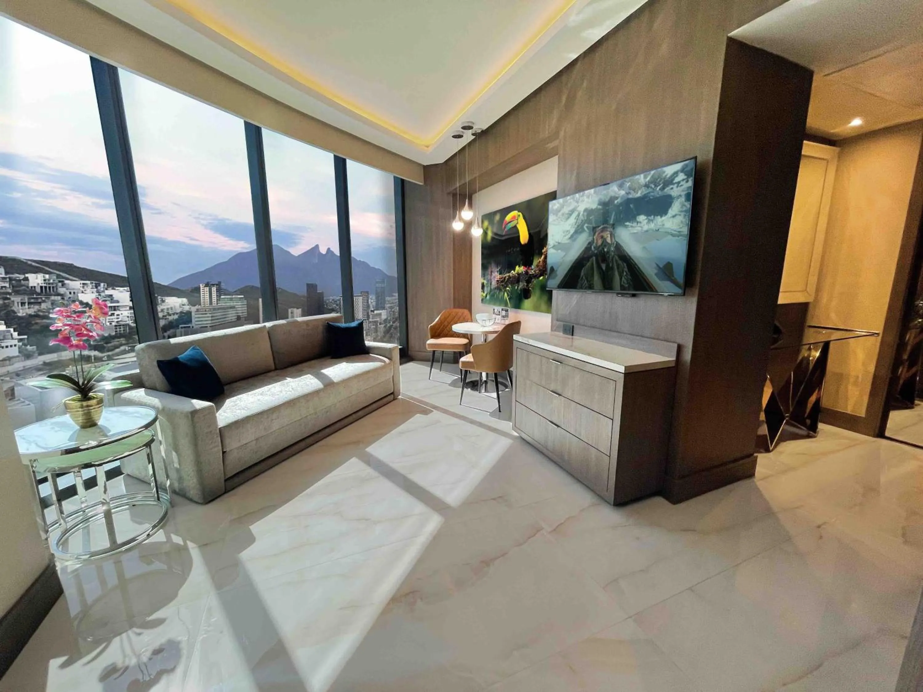 Living room, Bed in Safi Royal Luxury Metropolitan