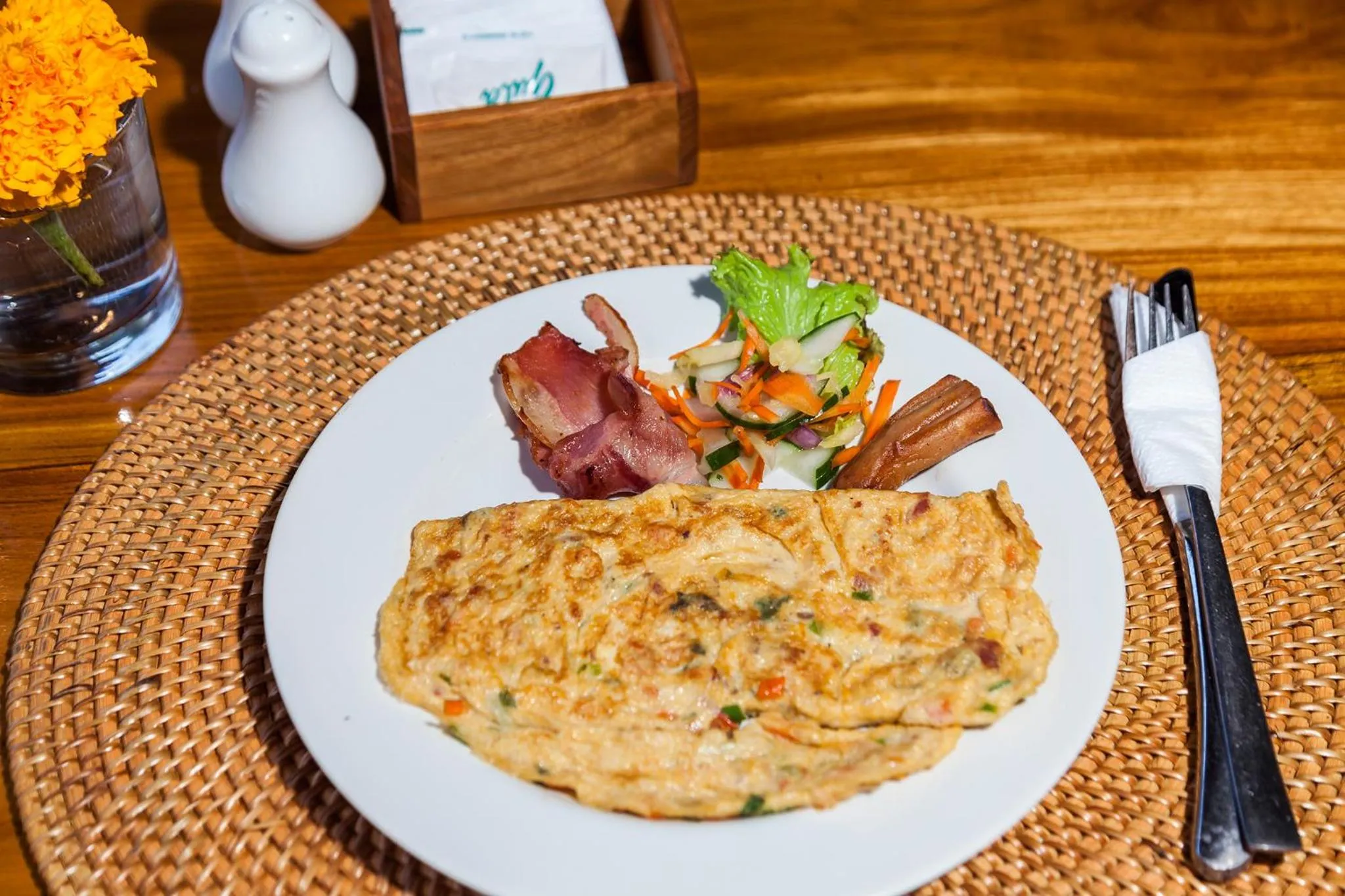 Breakfast in Pundi Kaya