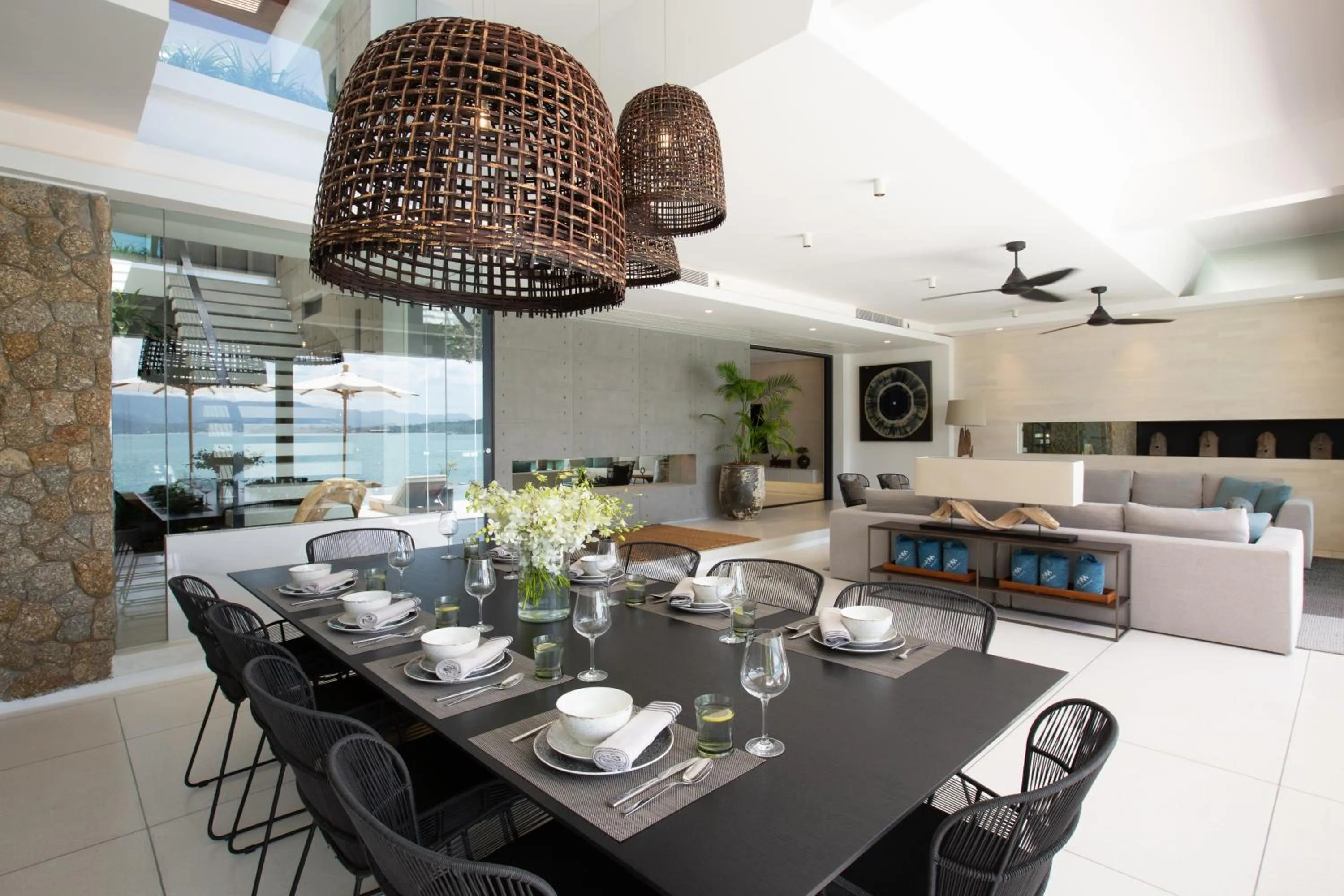 Dinner in Kerem Luxury Beachfront Villas