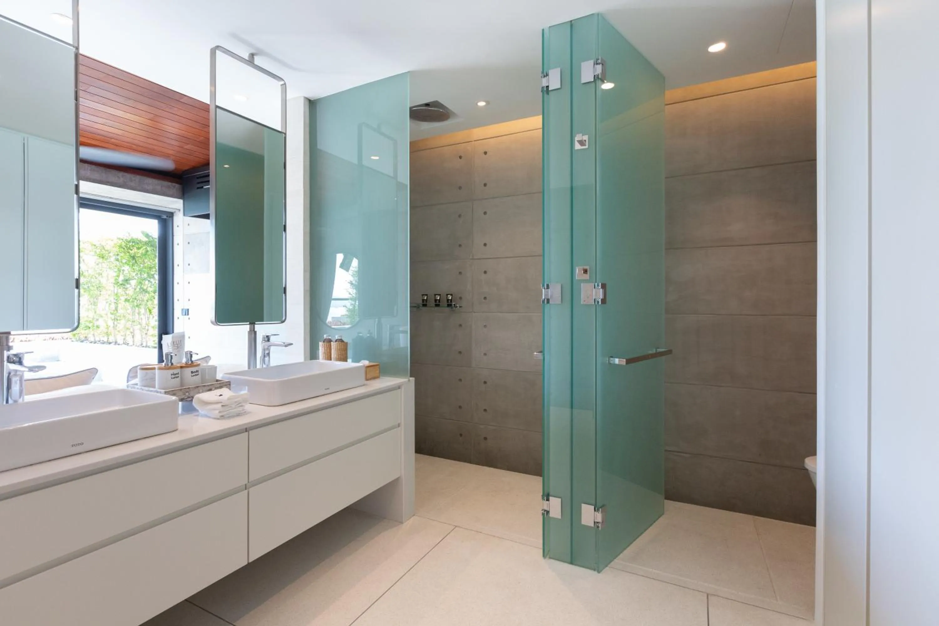 Shower in Kerem Luxury Beachfront Villas