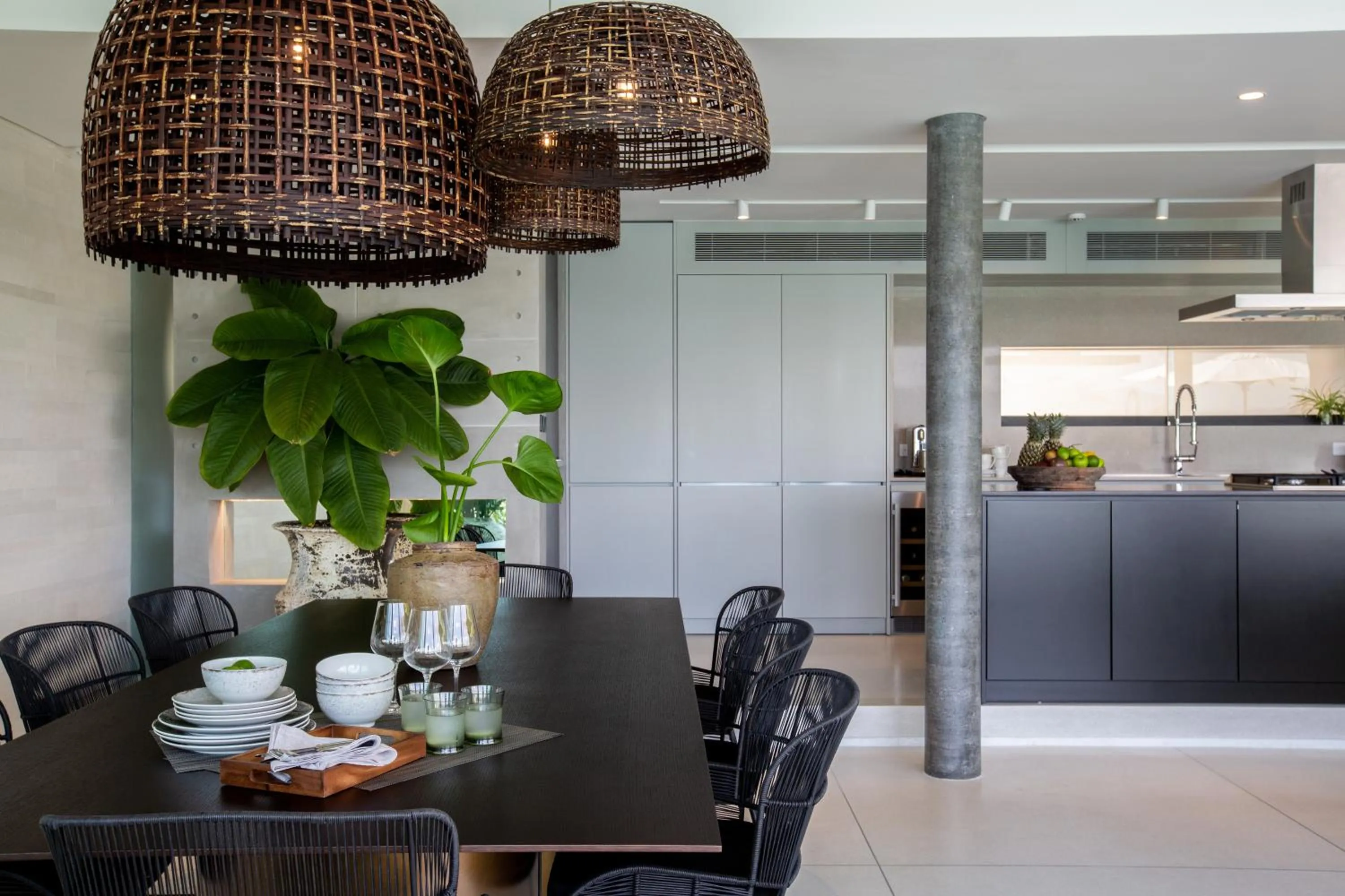 Food and drinks in Kerem Luxury Beachfront Villas