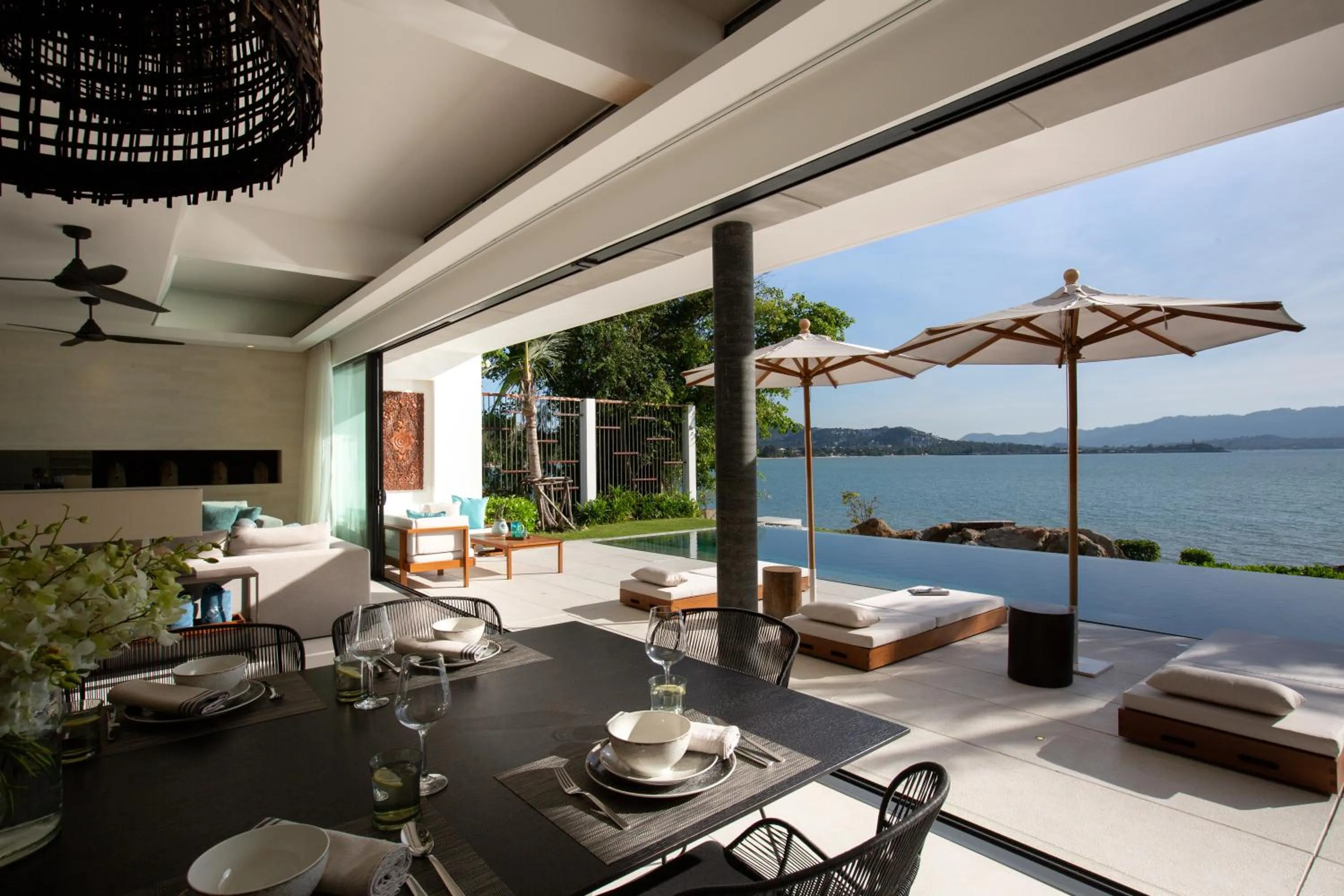 Balcony/Terrace in Kerem Luxury Beachfront Villas