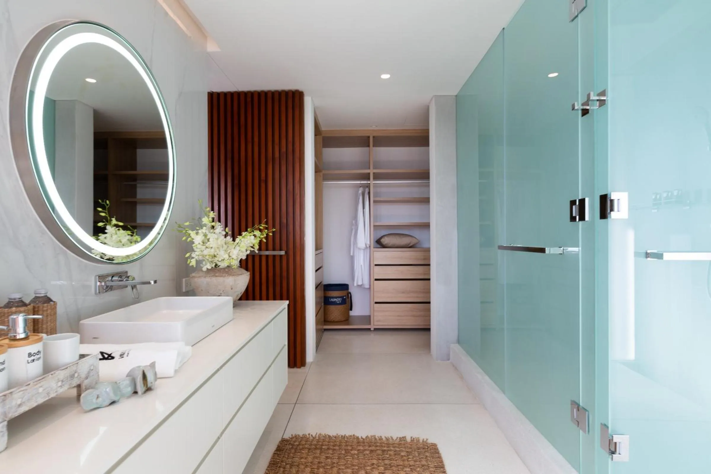 Shower in Kerem Luxury Beachfront Villas