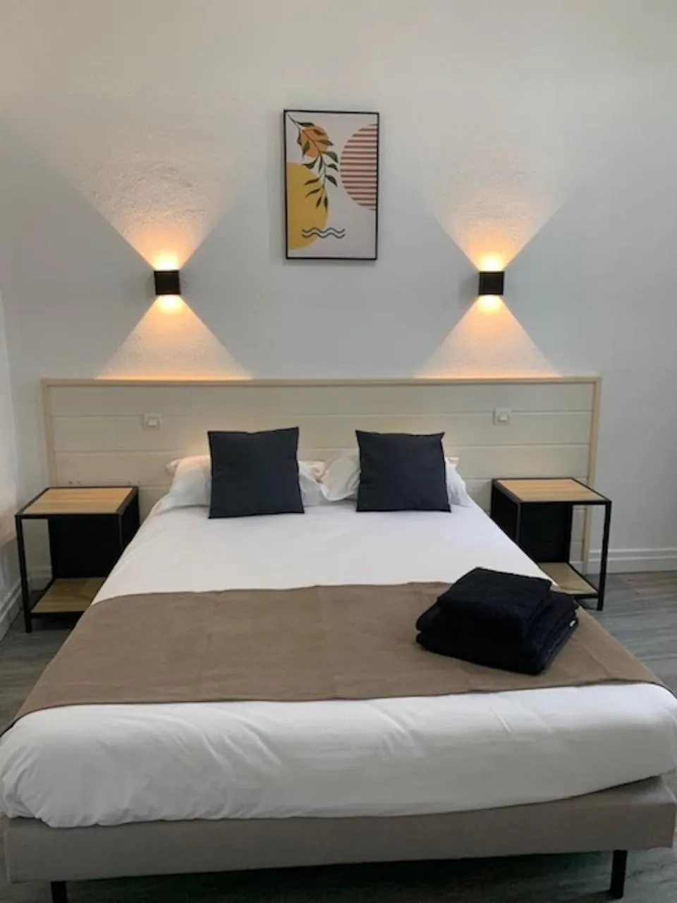 Bedroom, Bed in Hôtel Restaurant de l'Union