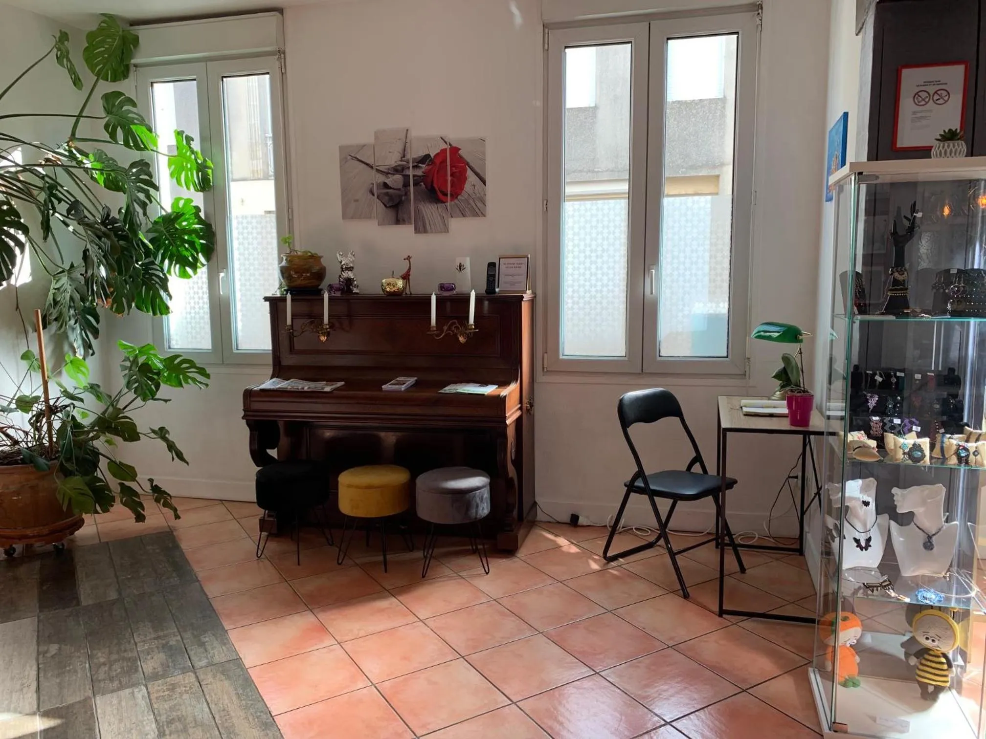 Lobby or reception in Hôtel Restaurant de l'Union