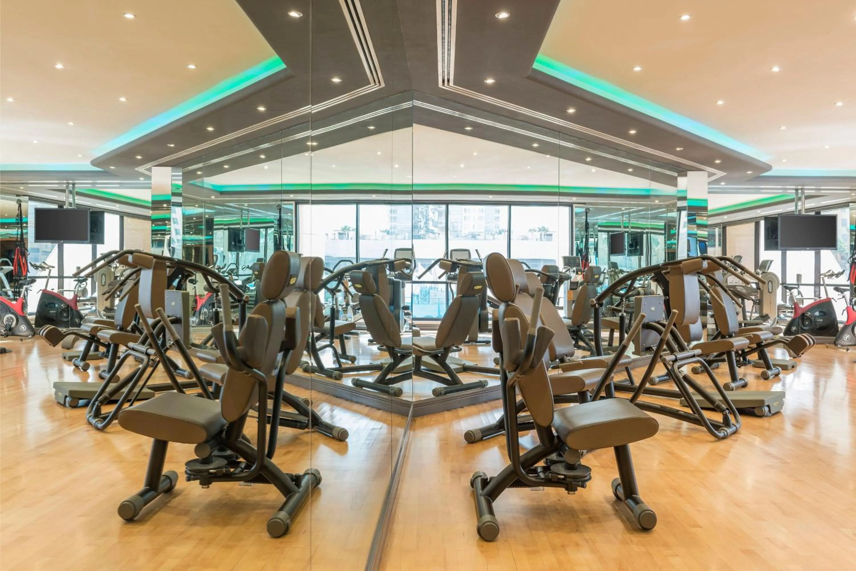 Fitness centre/facilities in Le Royal Meridien Beach Resort & Spa Dubai