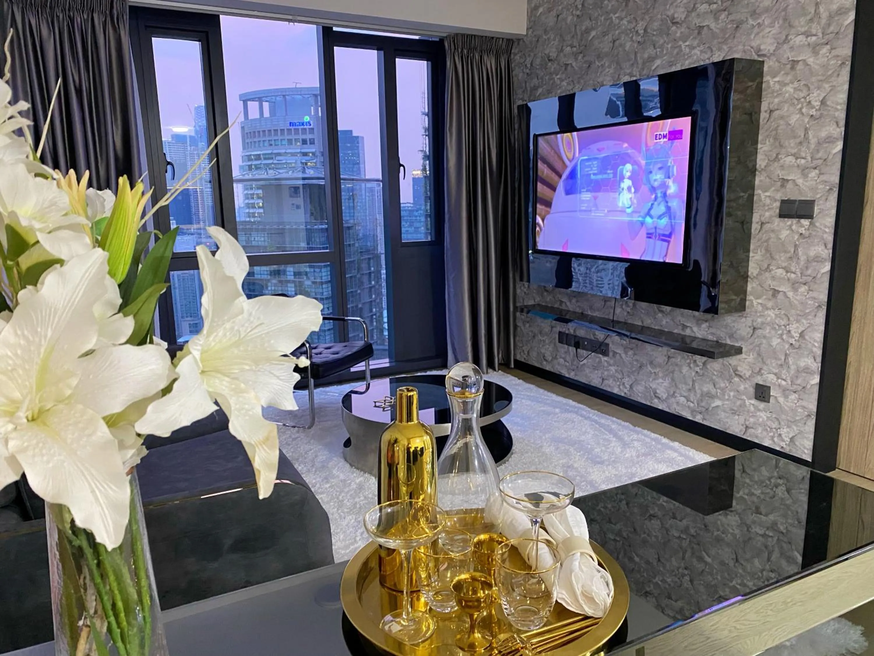 Communal lounge/ TV room in Star at KLCC