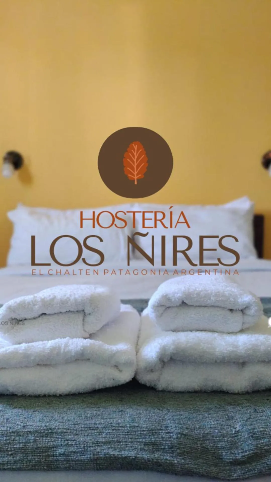 Bed in Hosteria LOS ÑIRES