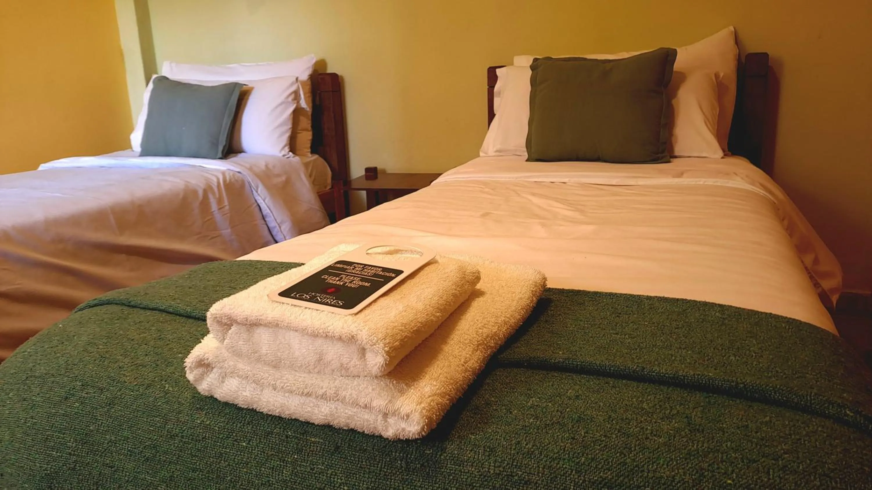 Bed in Hosteria LOS ÑIRES