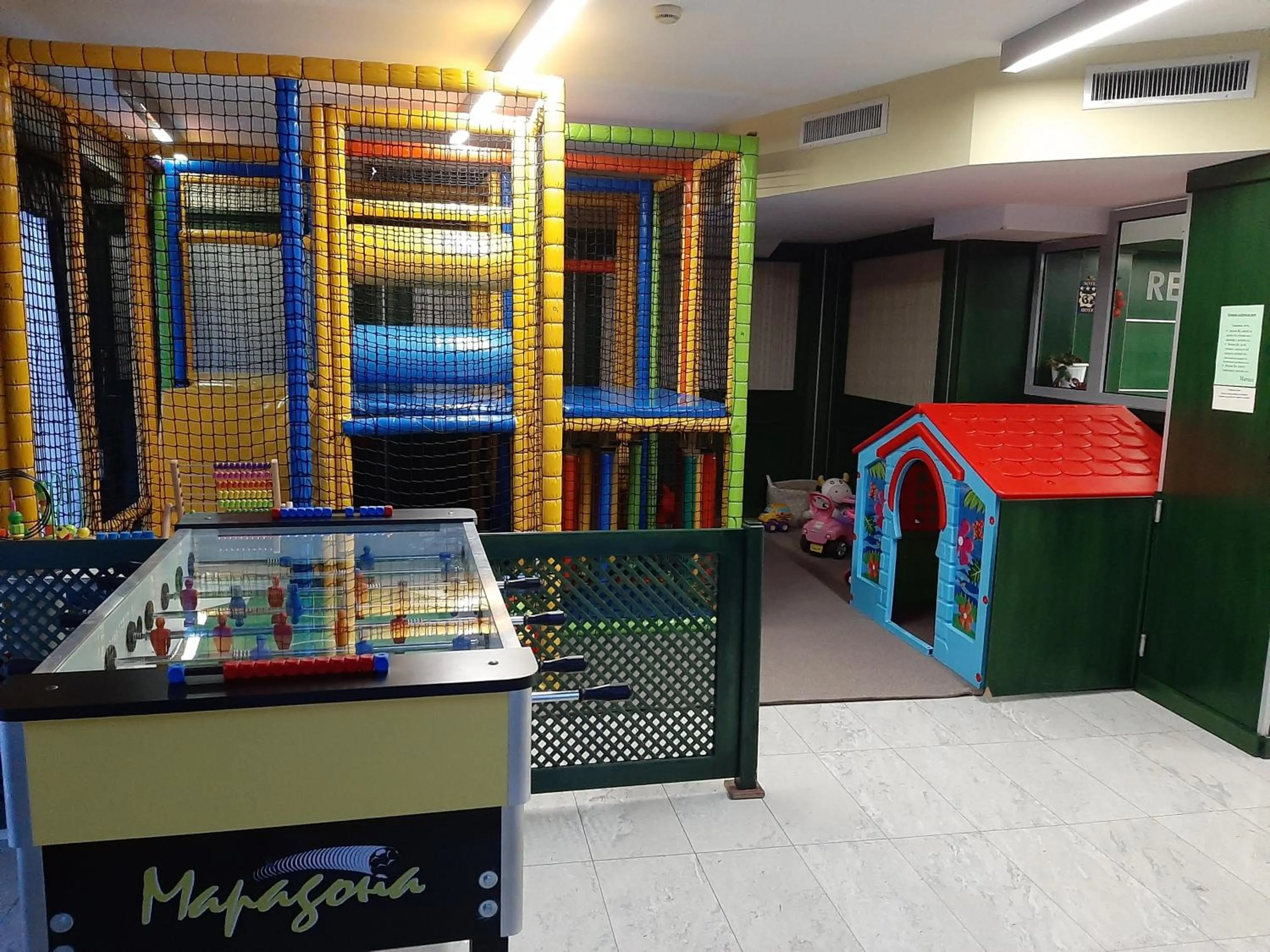 Children play ground in Hotel Astrea