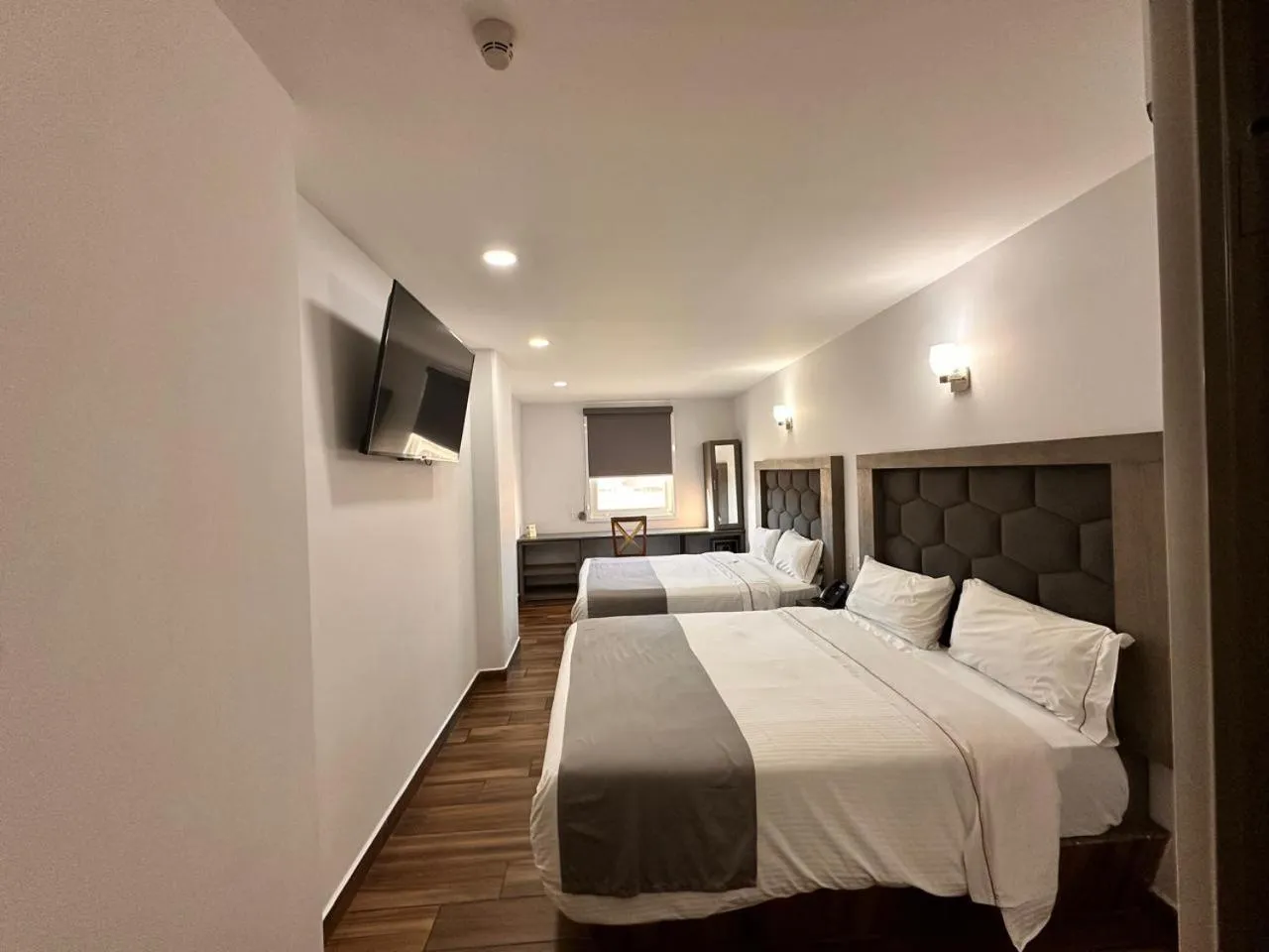 Bed in Hotel Bugari Aeropuerto Guadalajara