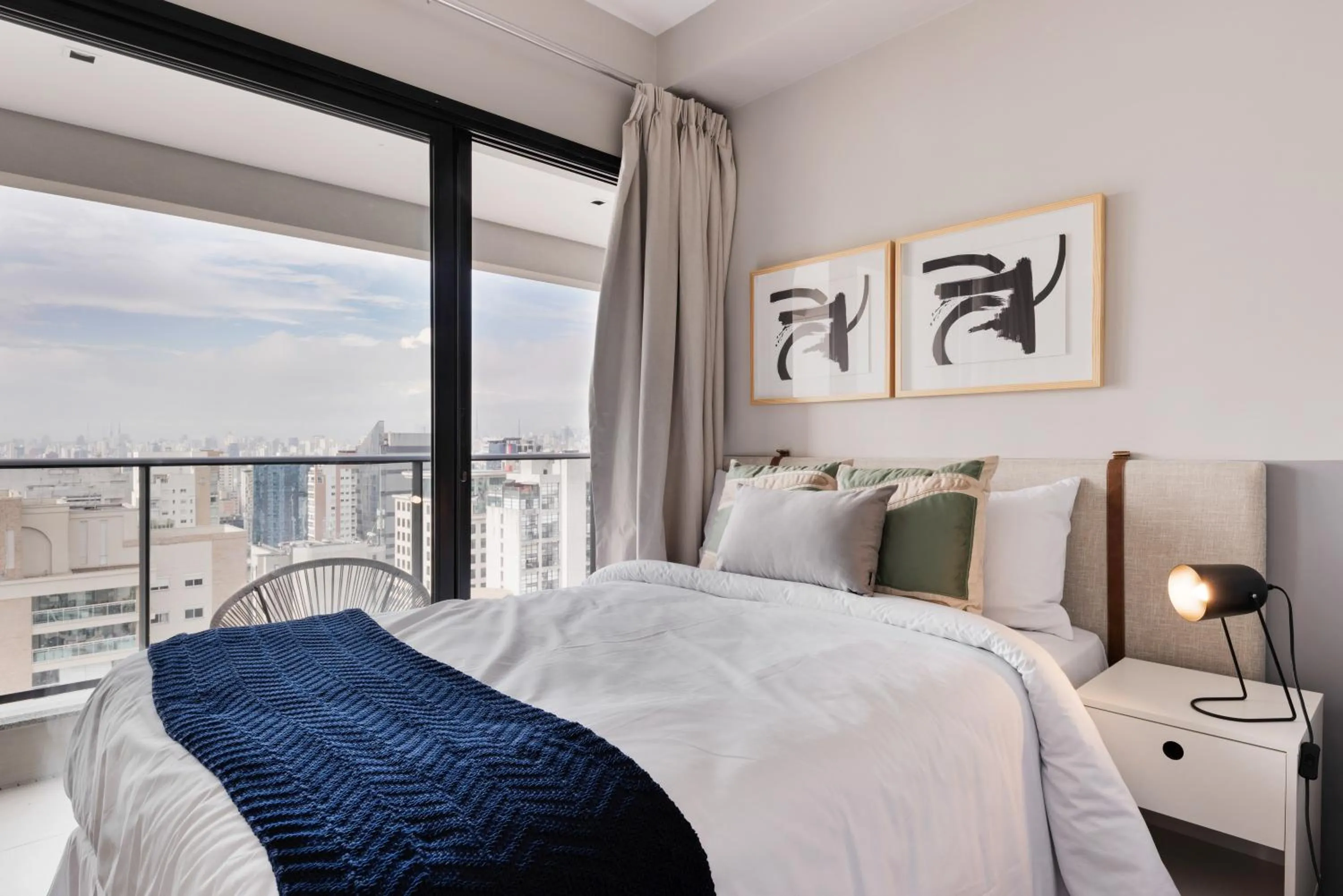 View (from property/room), Bed in Charlie NUN Itaim