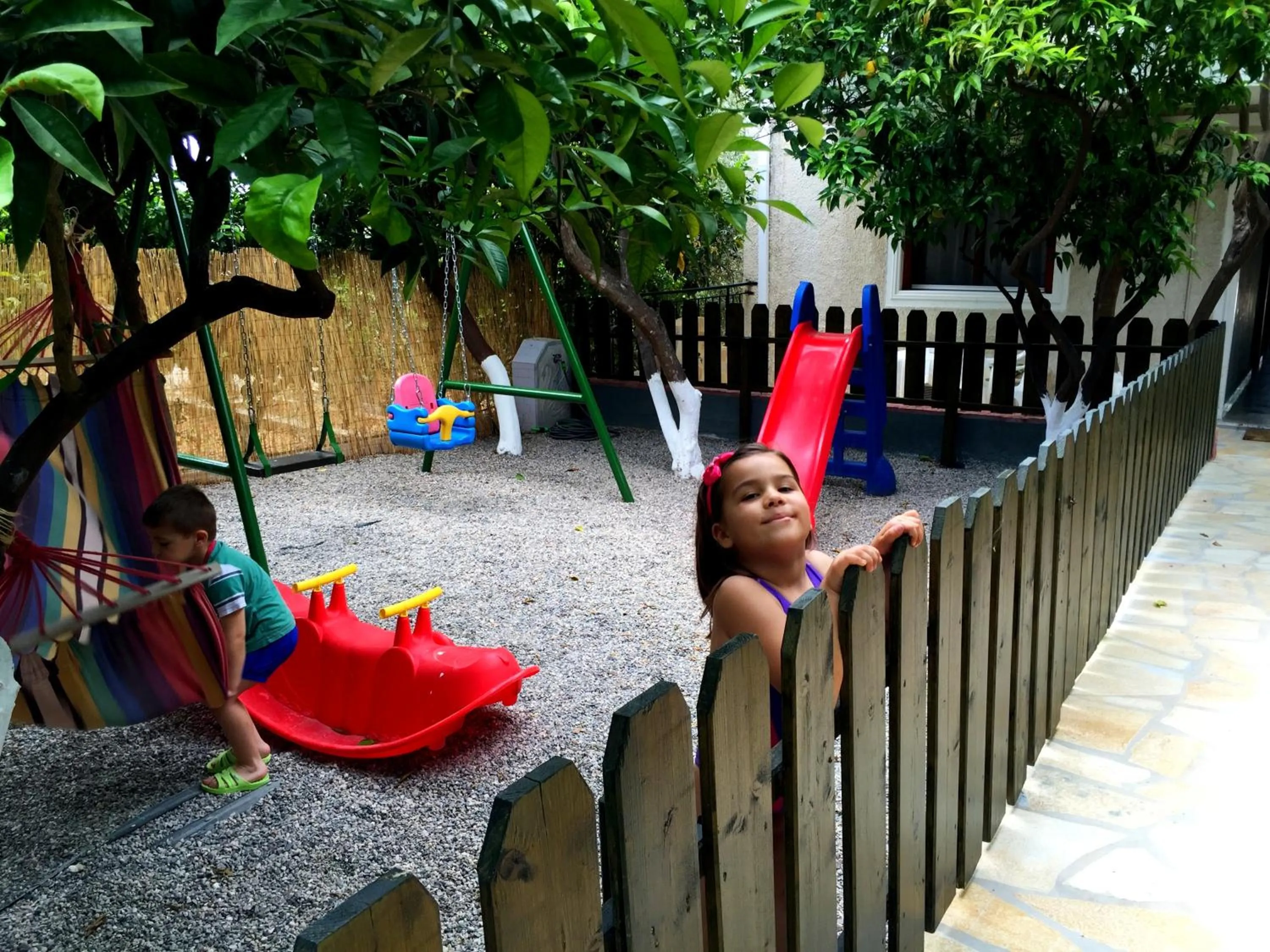 Children play ground in Oasis Apartments