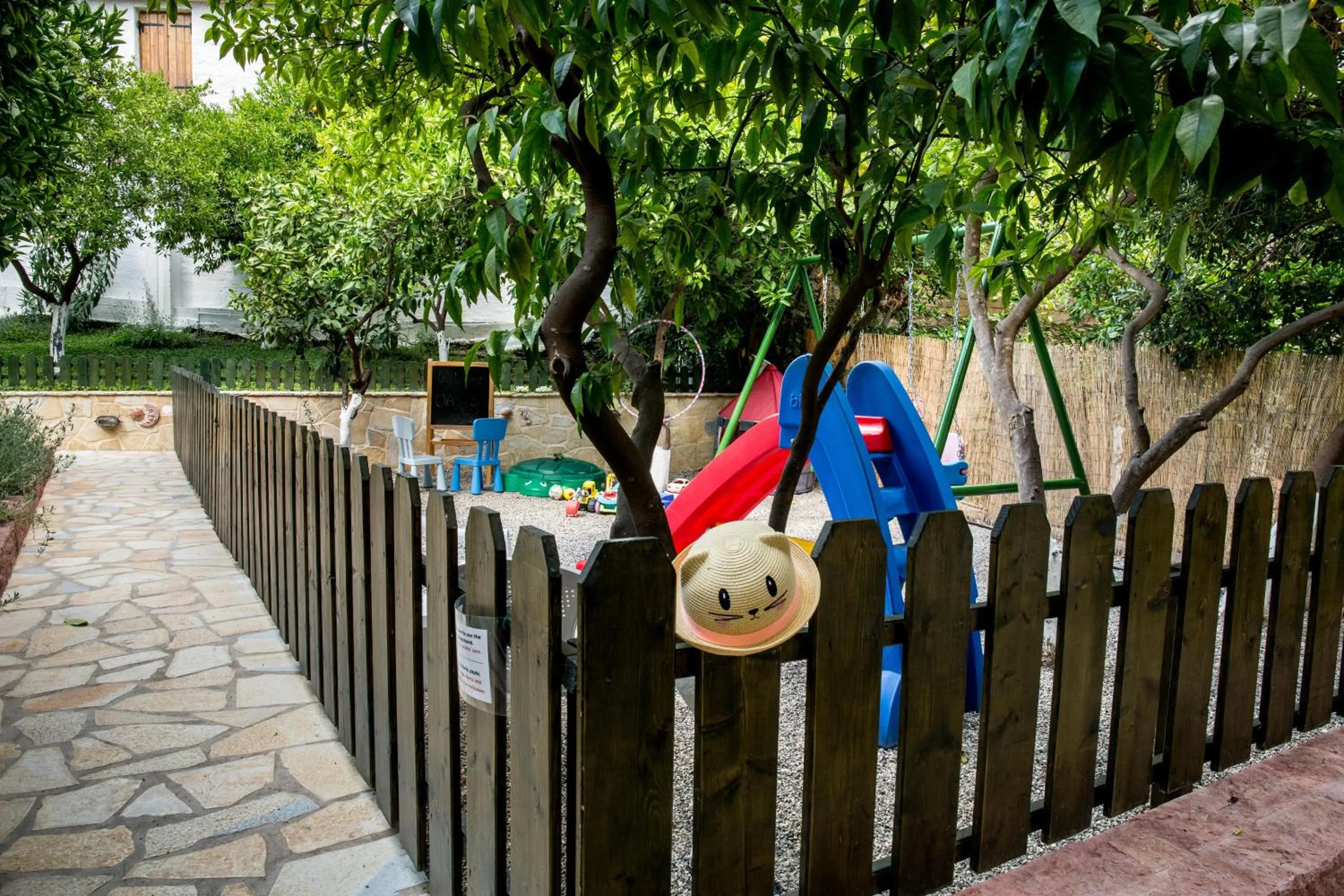 Children play ground in Oasis Apartments