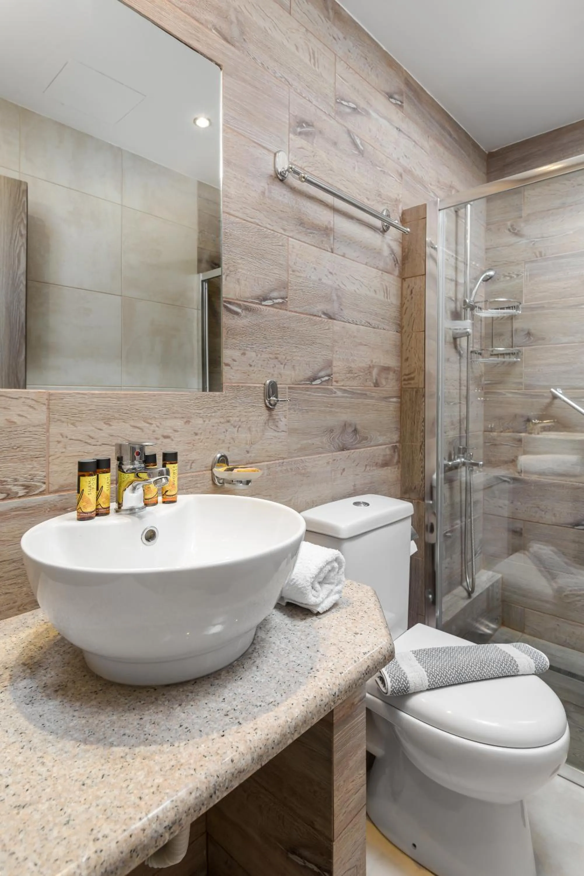 Shower in Oasis Apartments