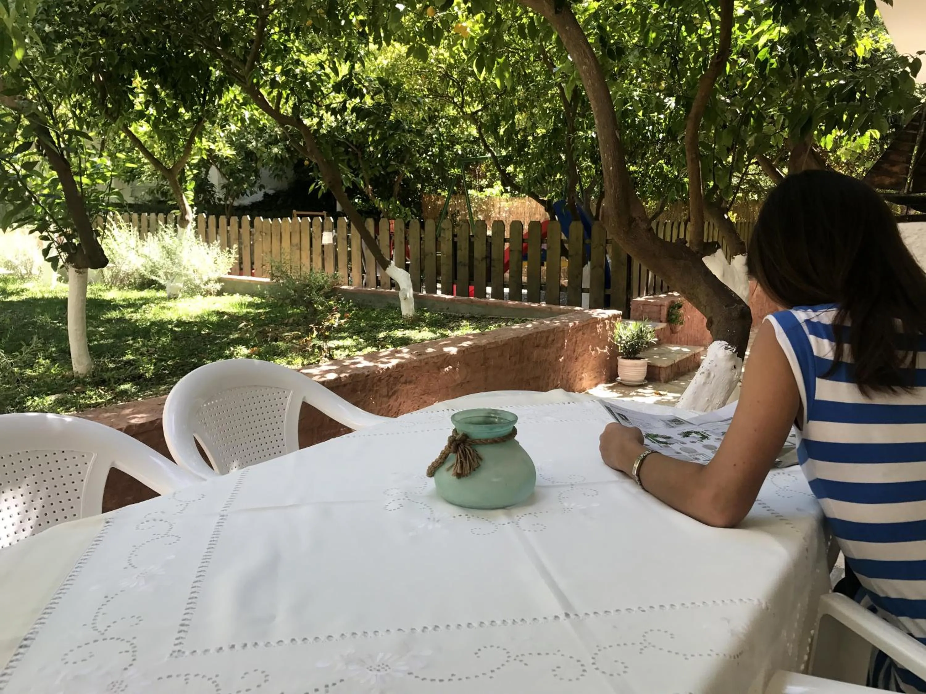 Garden in Oasis Apartments