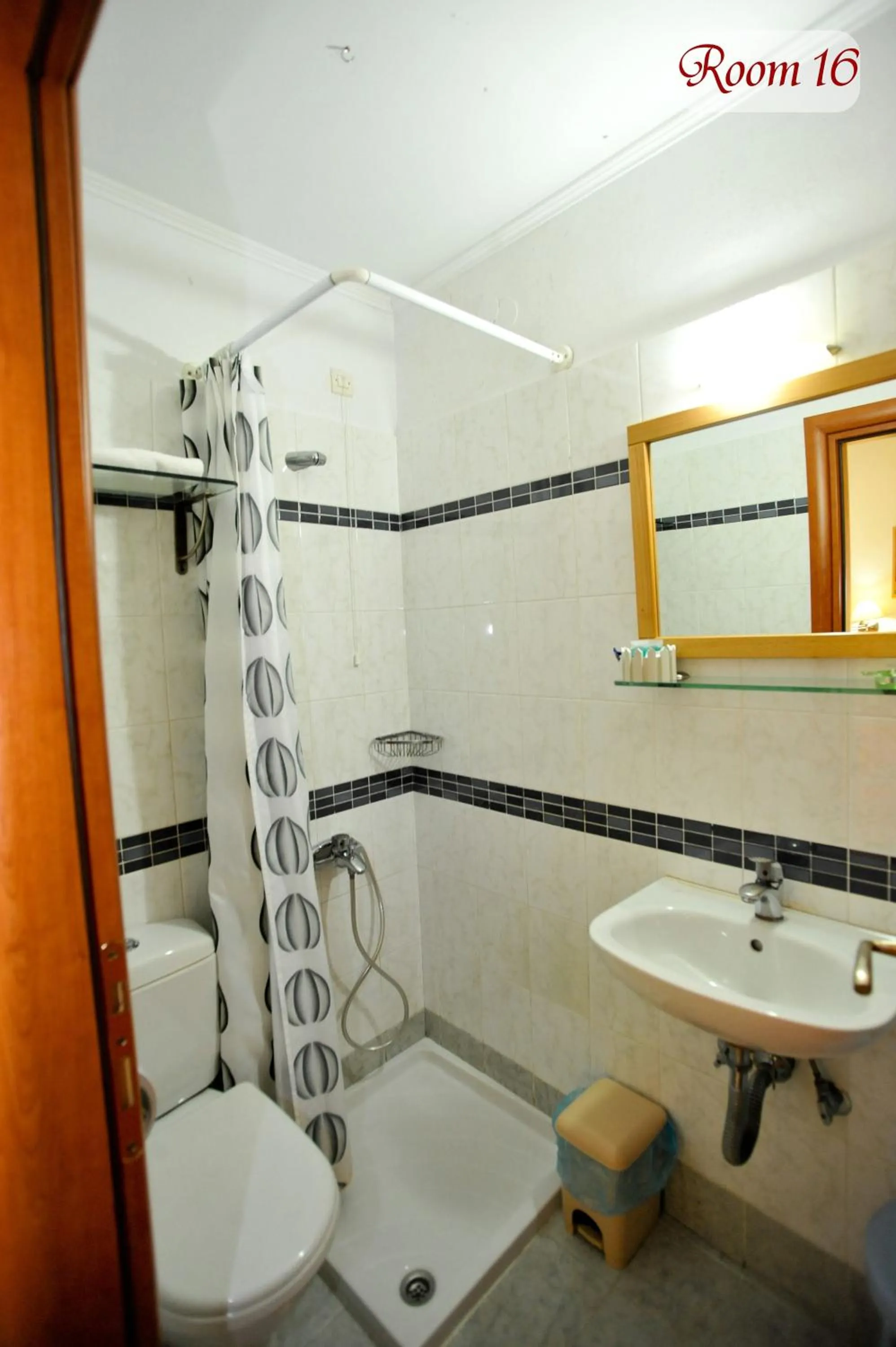 Bathroom in Apollon Hotel