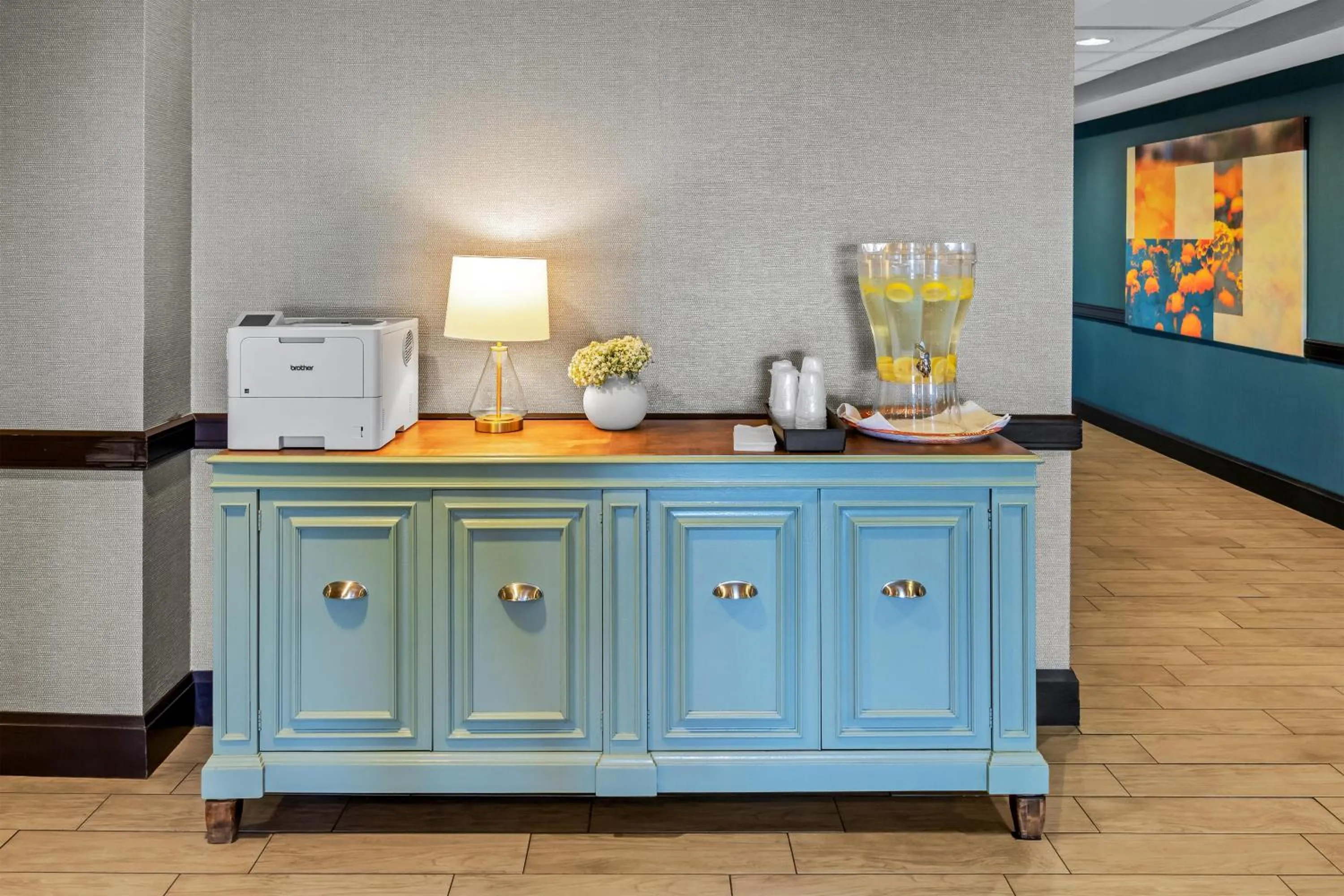 Lobby or reception in Hampton Inn Middletown