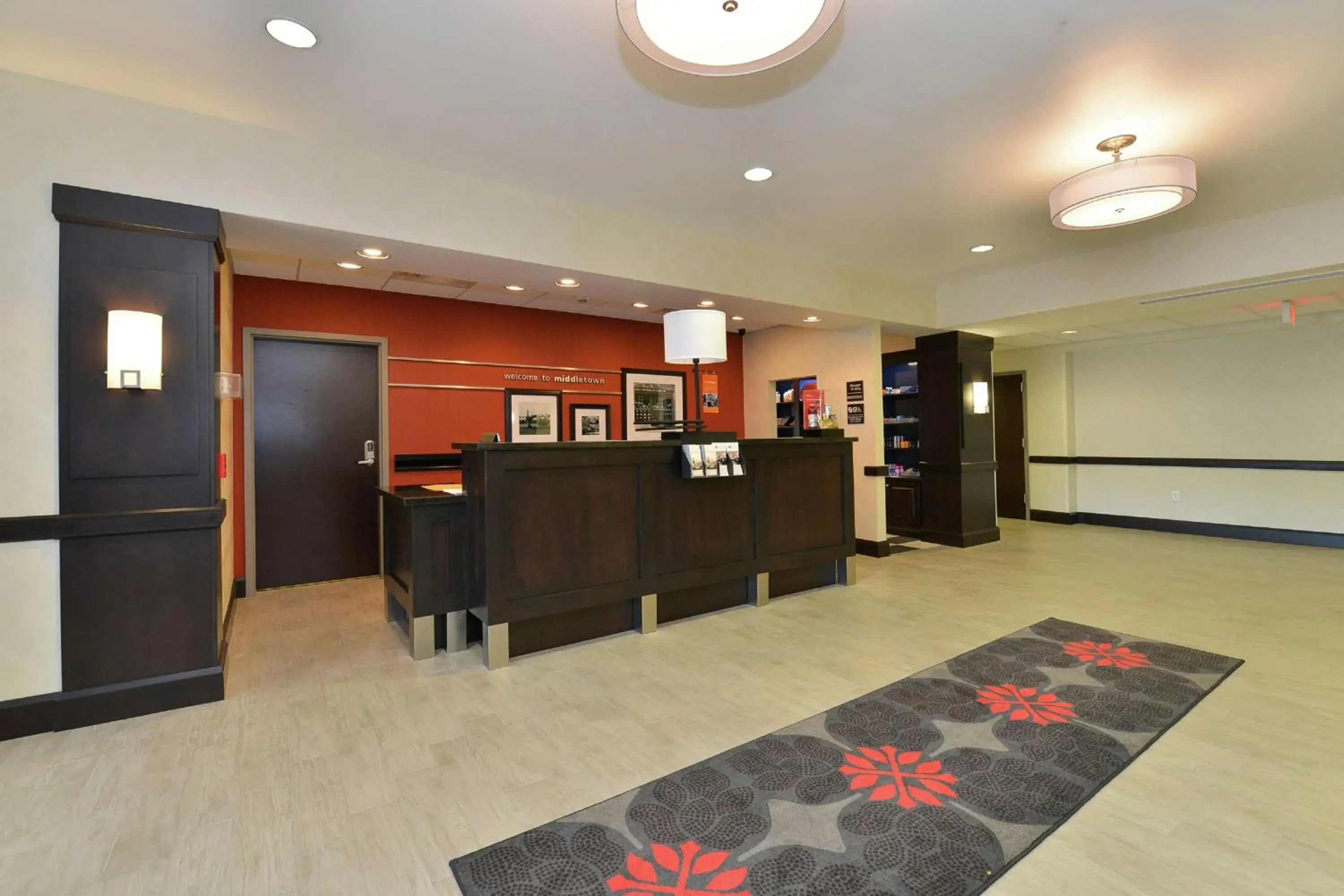 Lobby or reception in Hampton Inn Middletown Lobby or reception in Hampton Inn Middletown