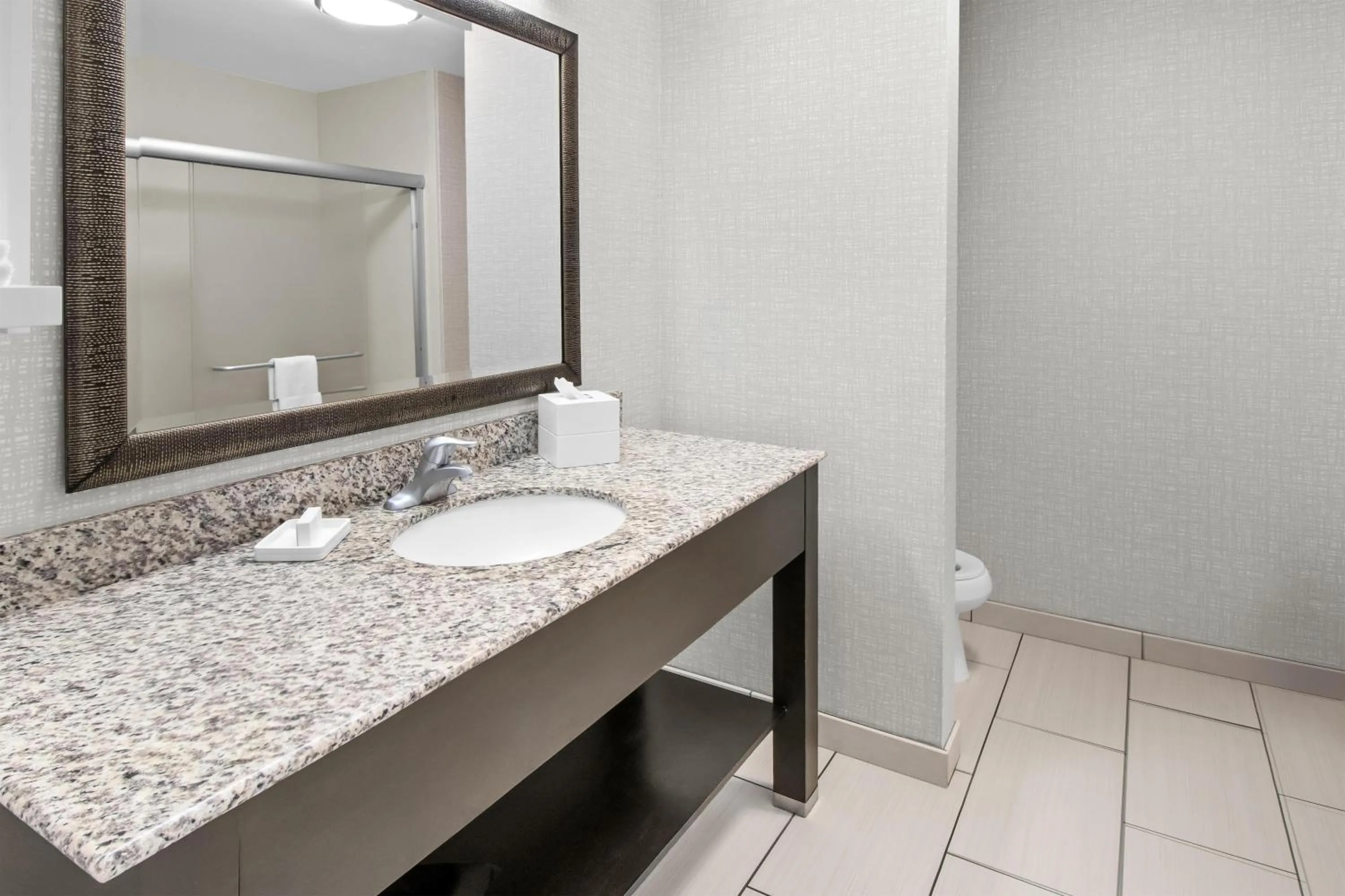 Bathroom in Hampton Inn Middletown