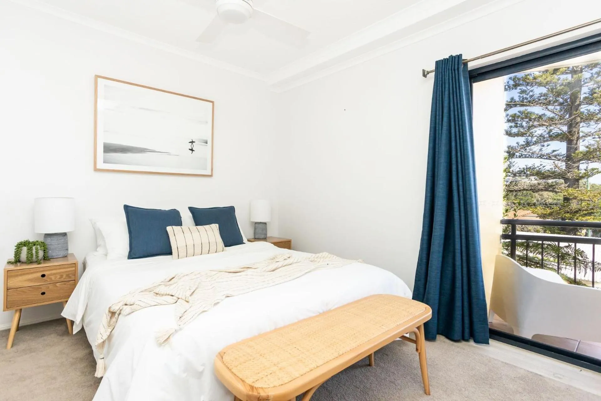 Bed in Kingscliff Paradise with Ocean Views