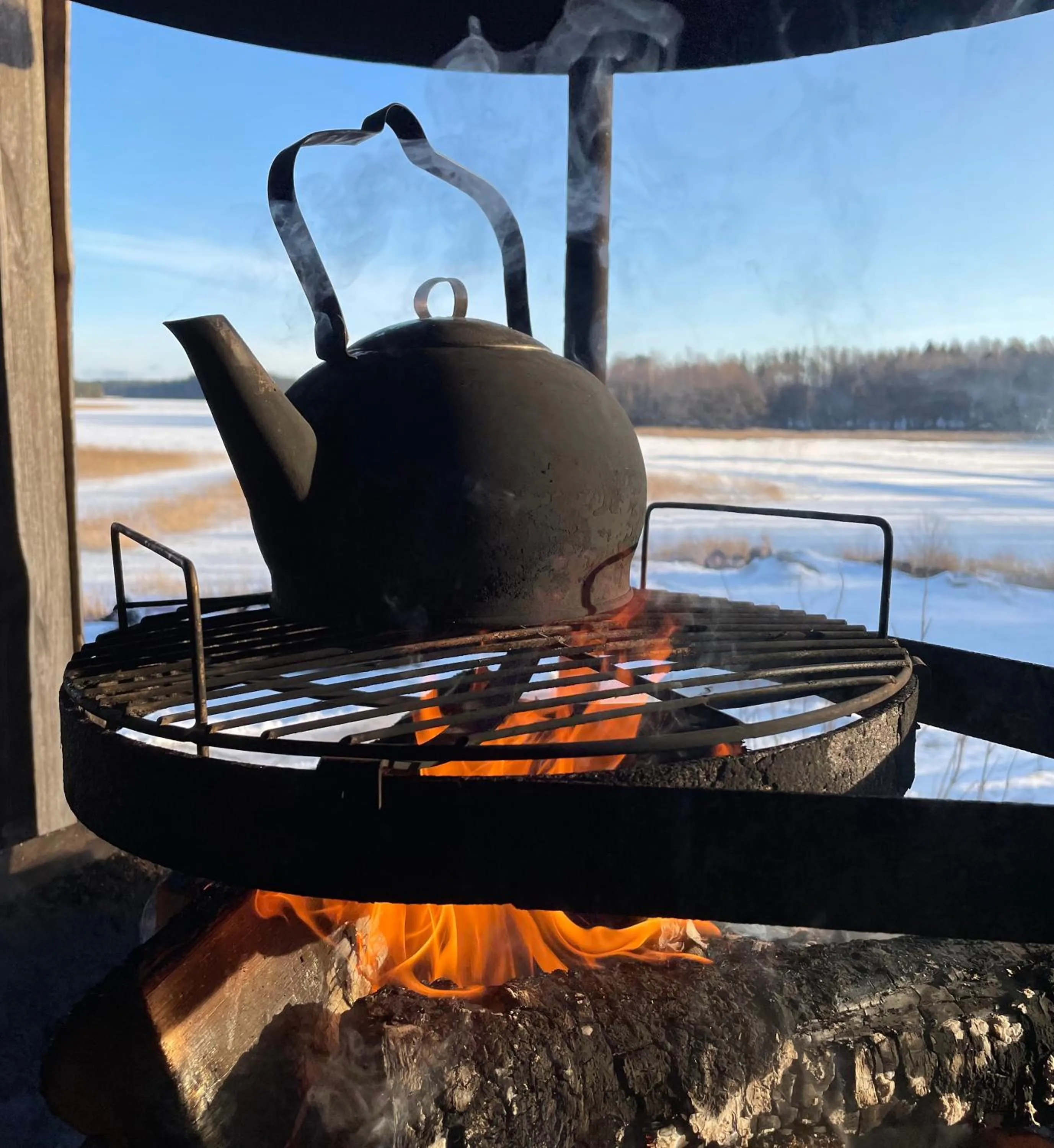 Natural landscape in Poukama